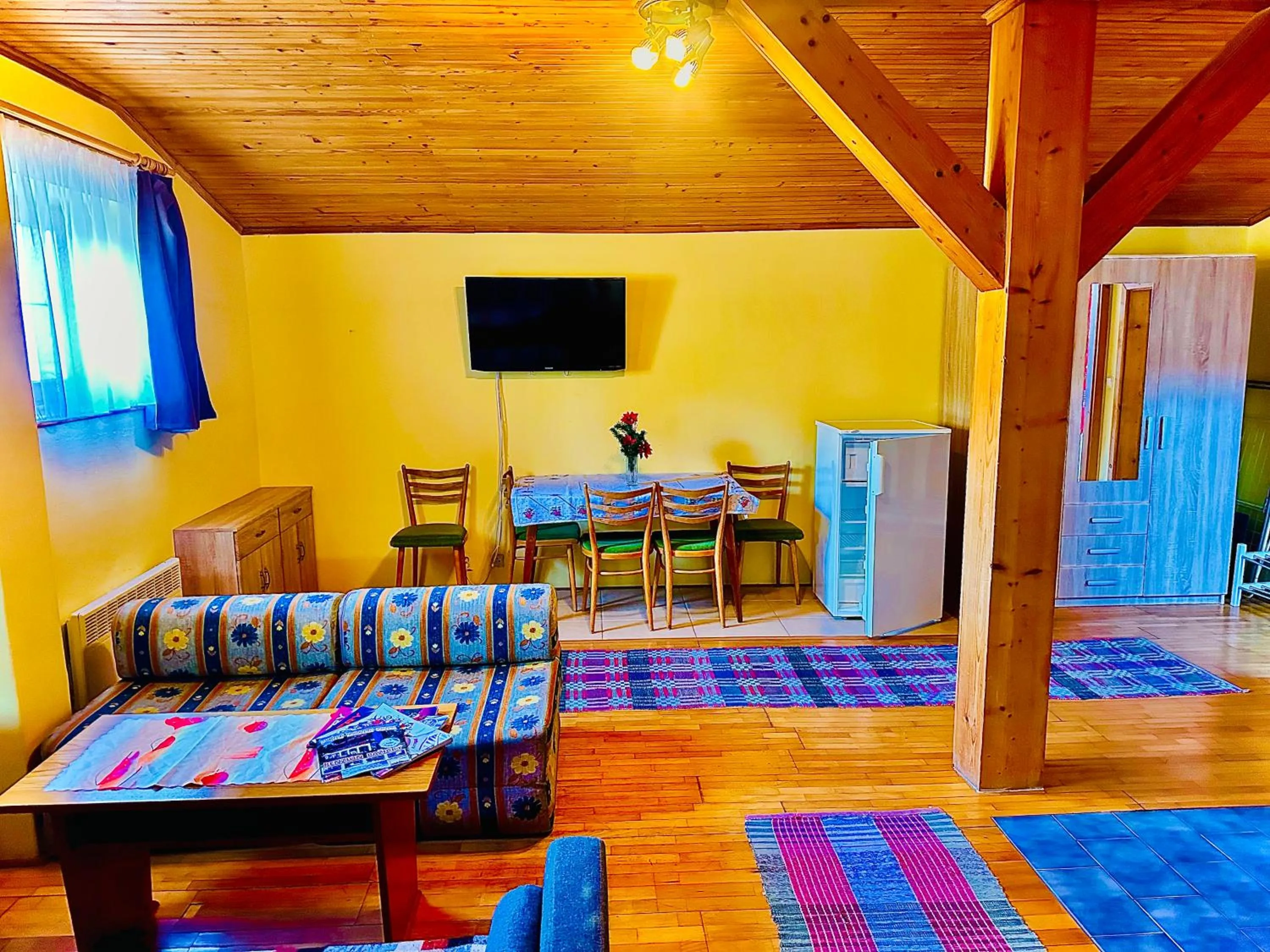 Communal lounge/ TV room in Penzion Pažický