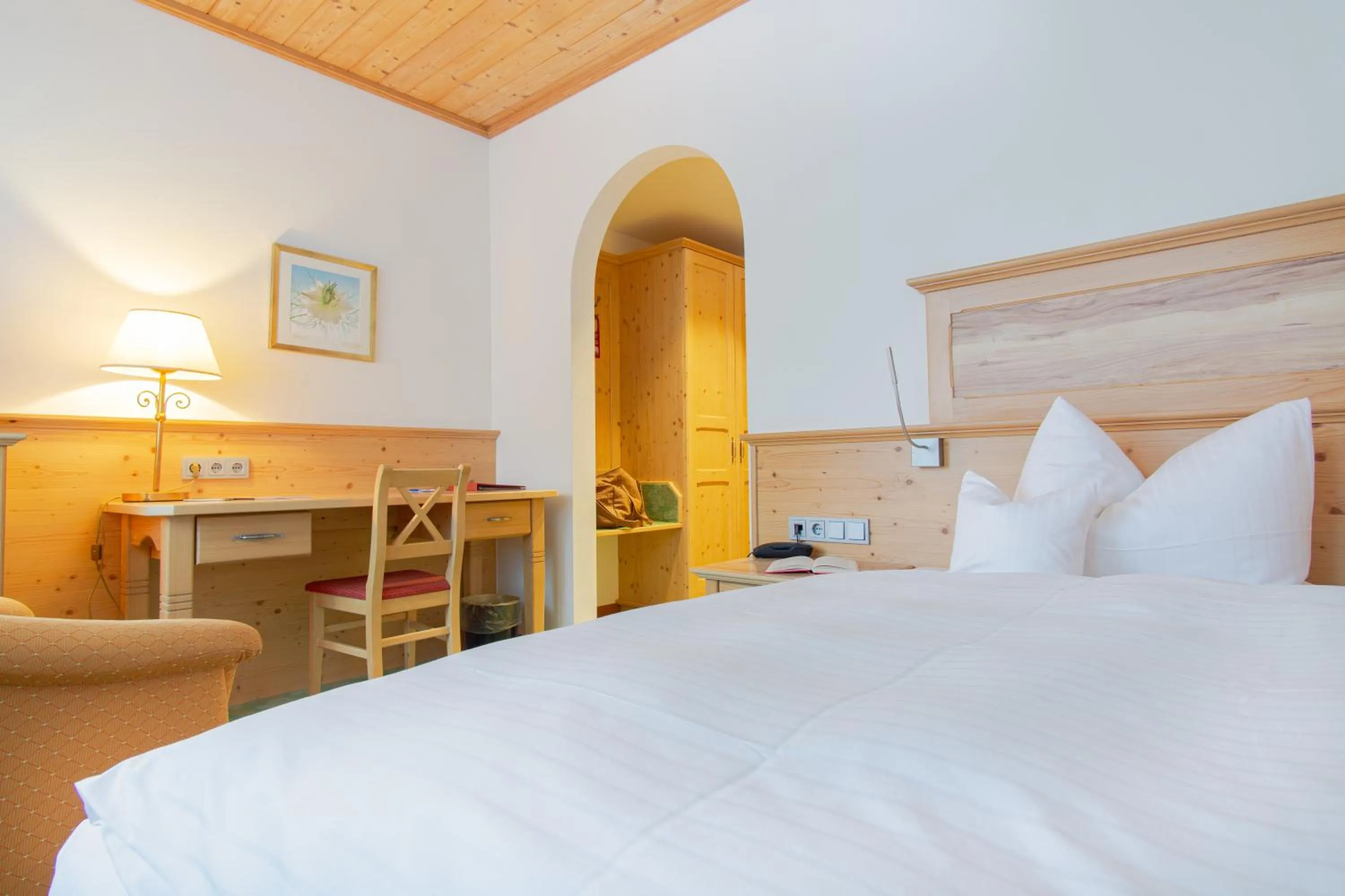 Bedroom, Bed in Glasl's Landhotel