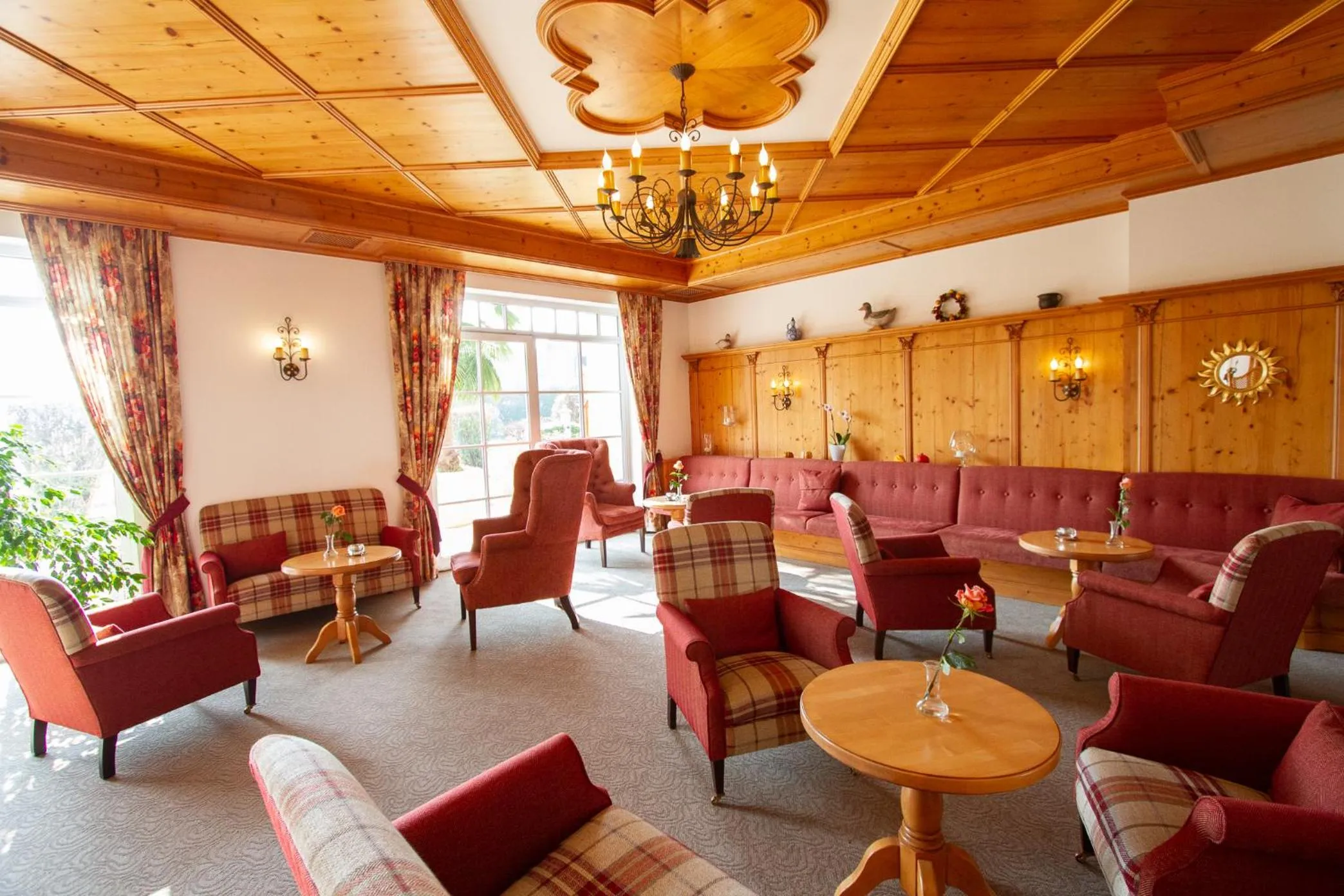 Lobby or reception in Glasl's Landhotel