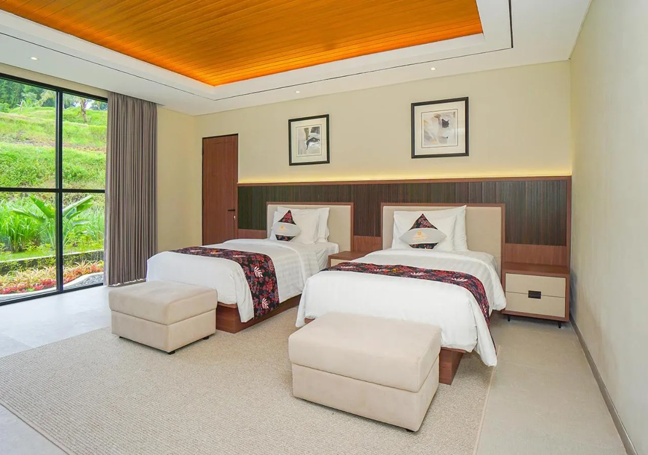 Bedroom, Bed in Shanaya Resort Malang