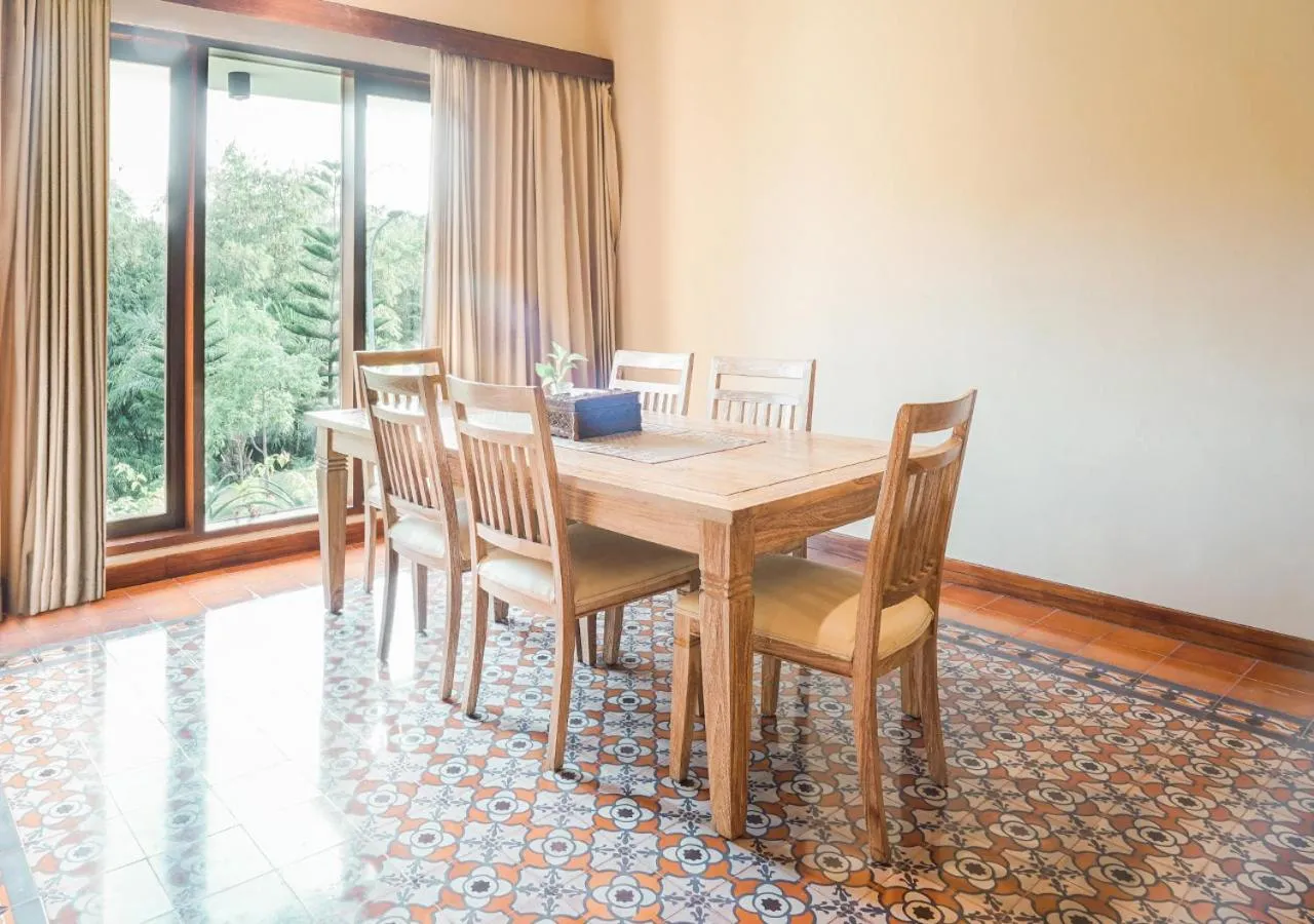 Dining area in Shanaya Resort Malang