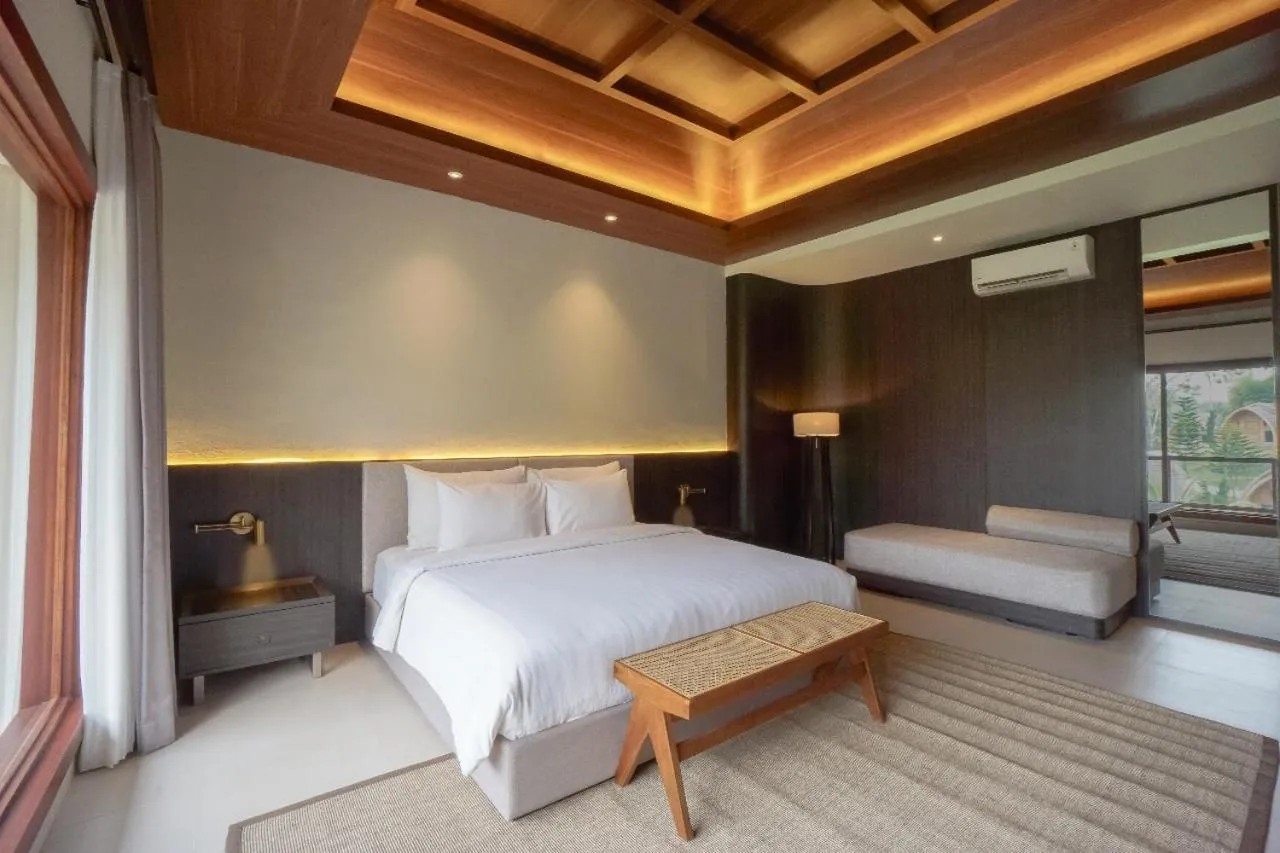 Bed in Shanaya Resort Malang