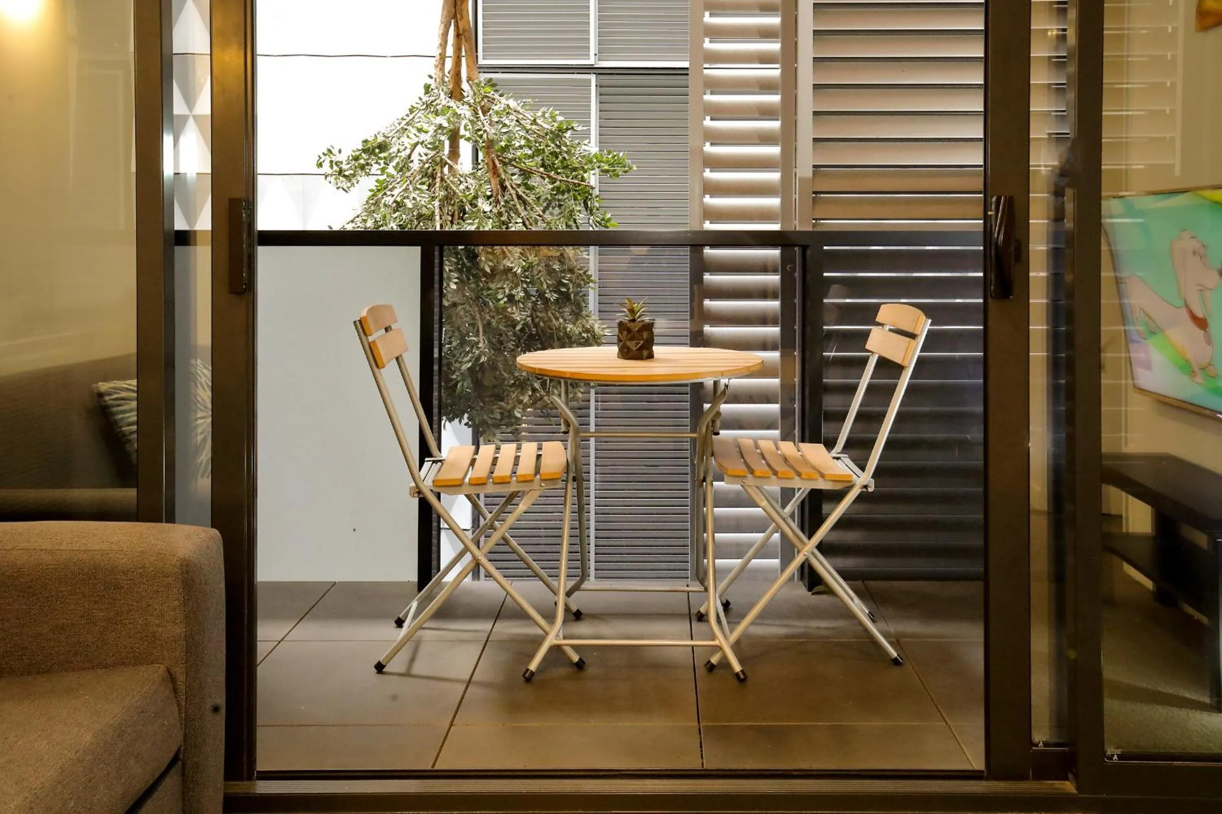 Balcony/Terrace in Flinders Street Apartments Melbourne CBD