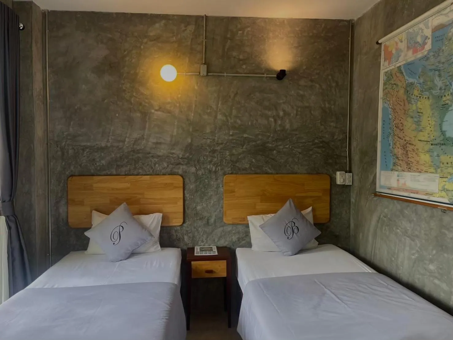 Bed in The Picturebook Guesthouse