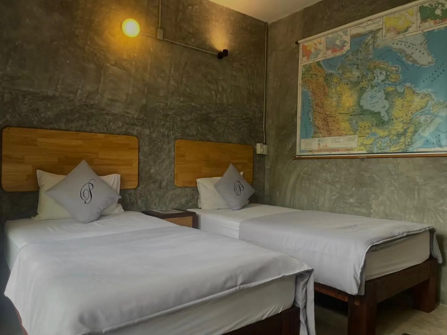 Bed in The Picturebook Guesthouse