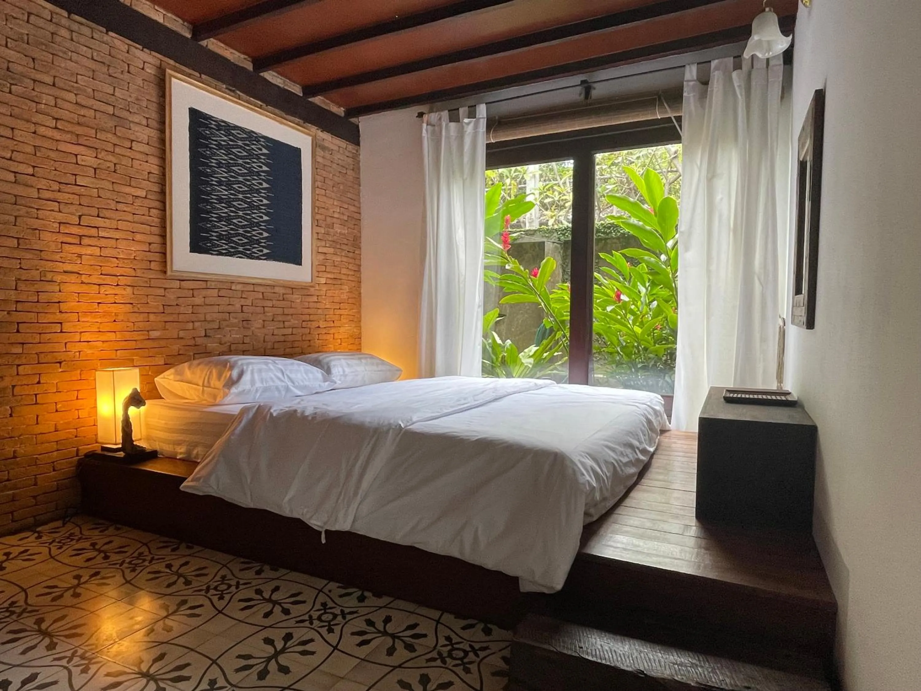 Bed in Chiang Maan Residence