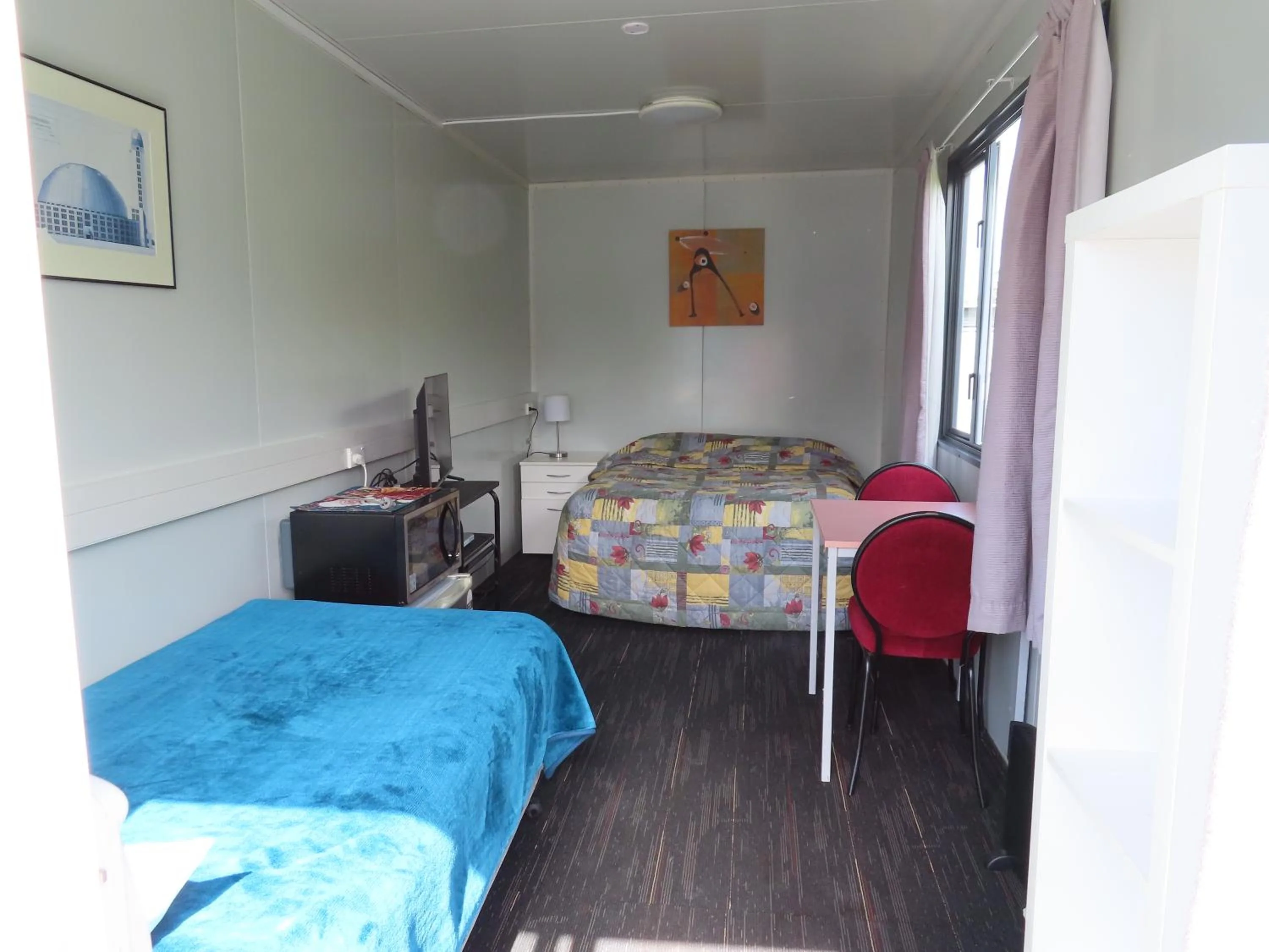 Bed in Rangiora Eco Holiday Park