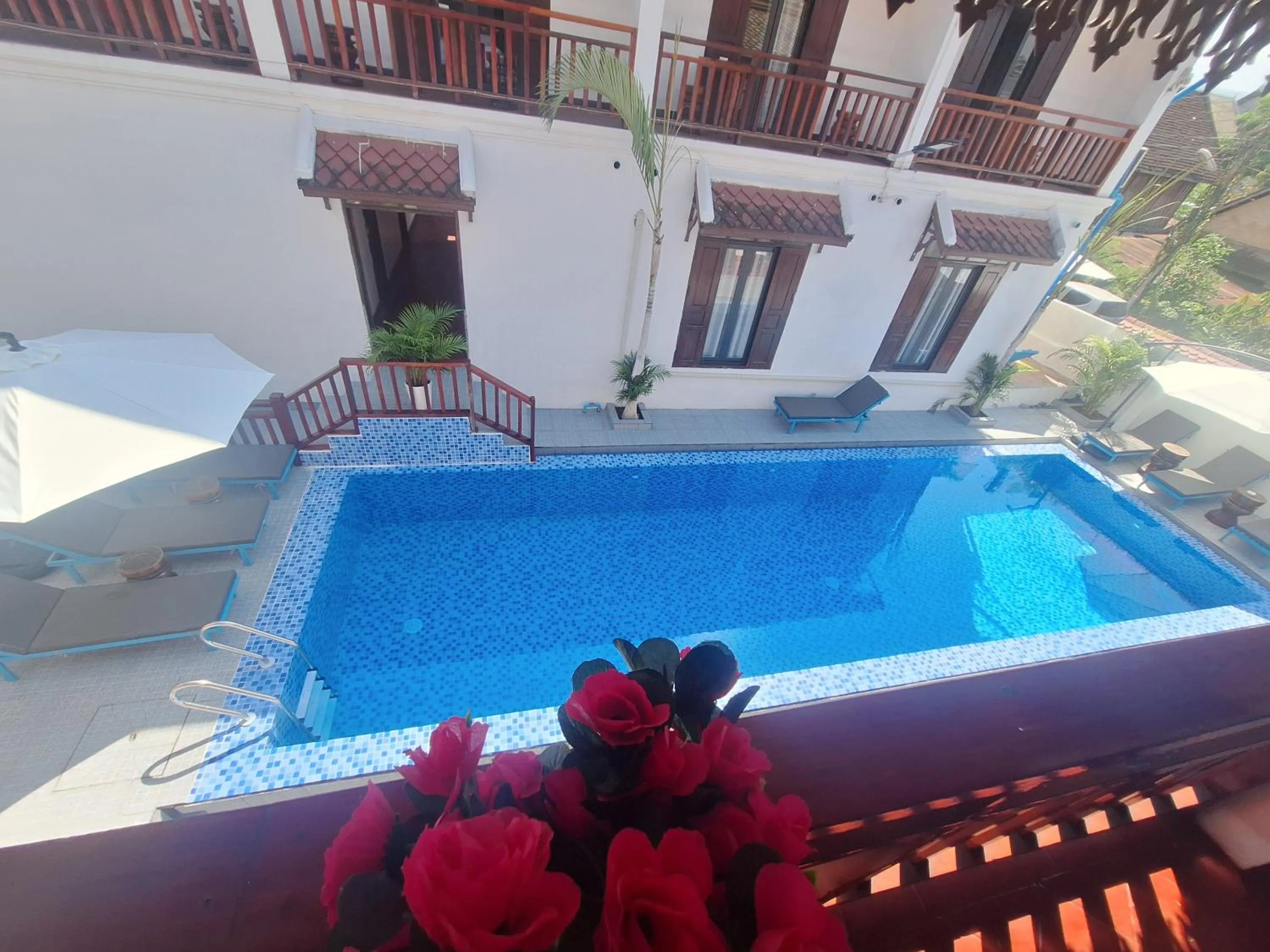 Swimming pool in Luang Prabang Pavilion Hotel & Travel