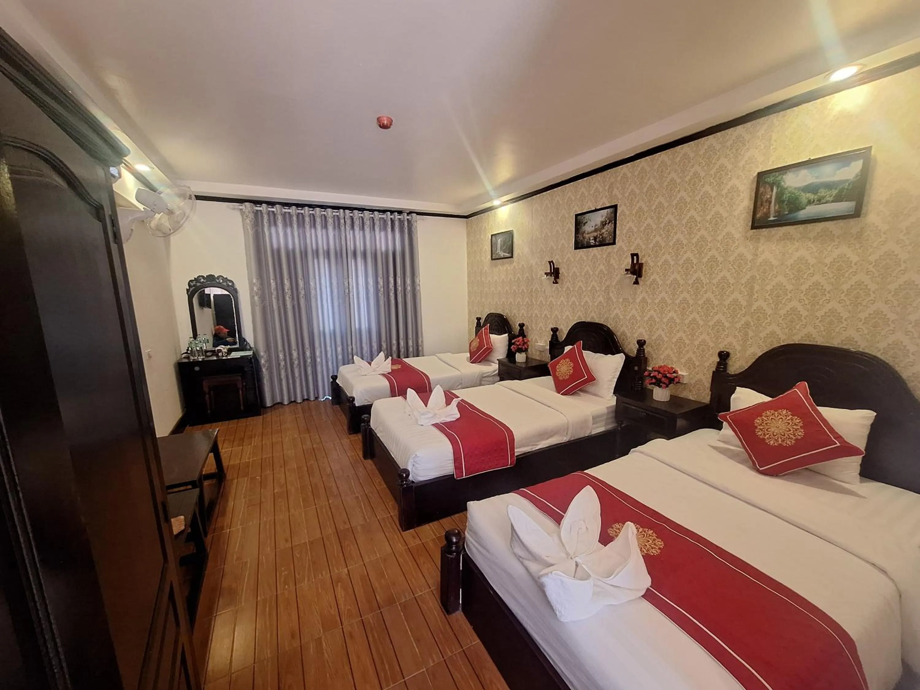 Bedroom, Bed in Luang Prabang Pavilion Hotel & Travel