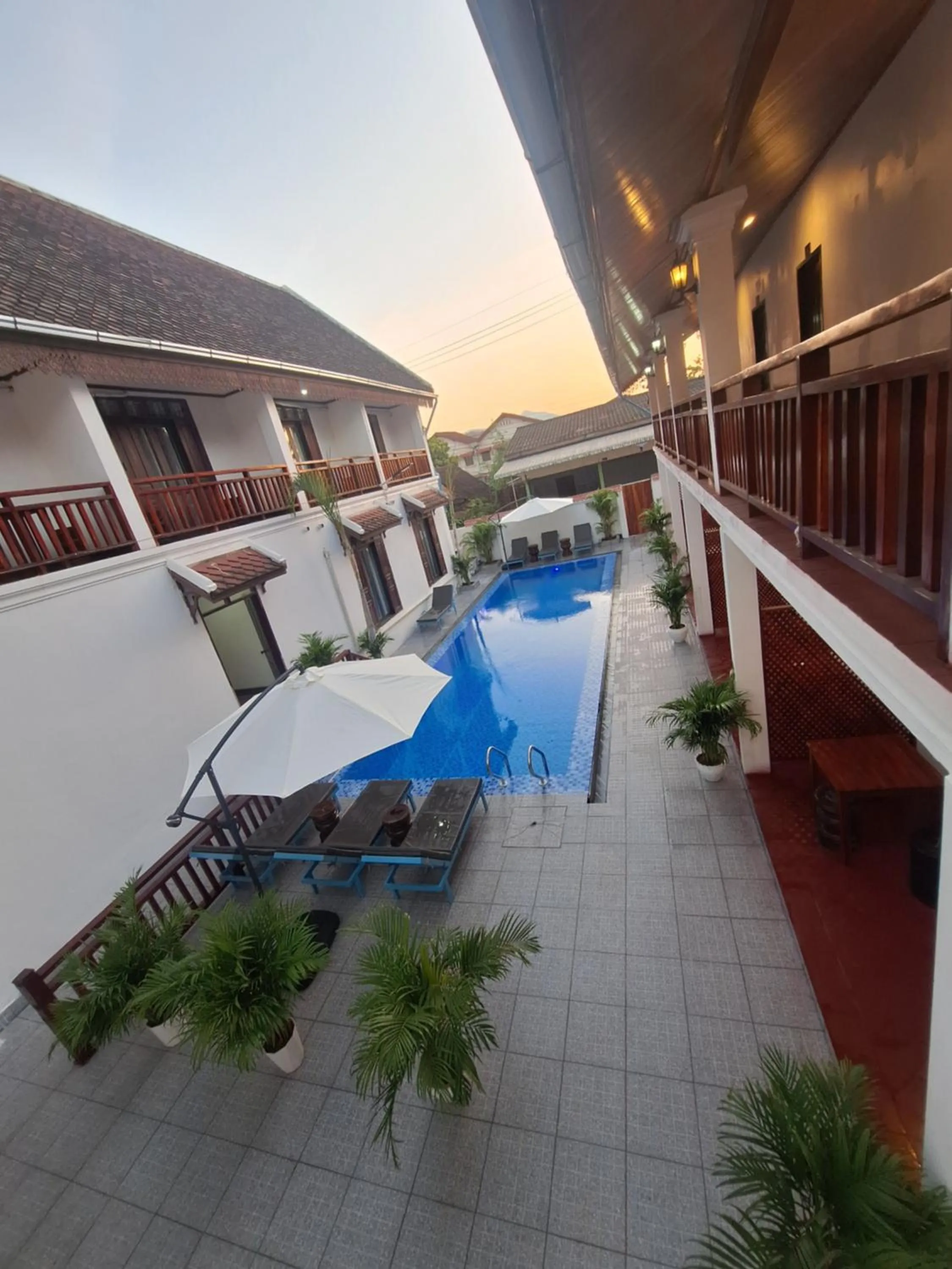 Swimming pool in Luang Prabang Pavilion Hotel & Travel
