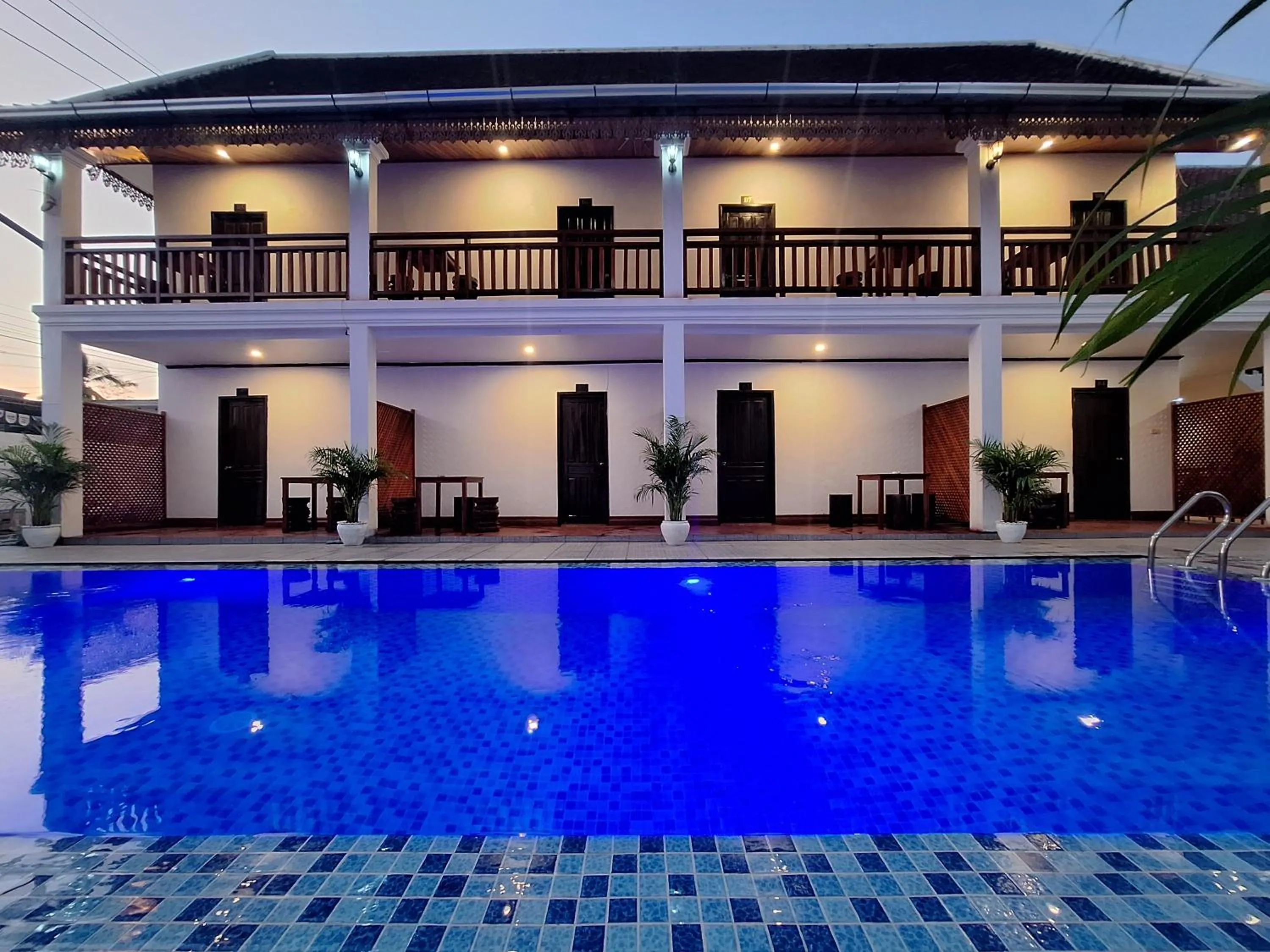 Swimming pool in Luang Prabang Pavilion Hotel & Travel