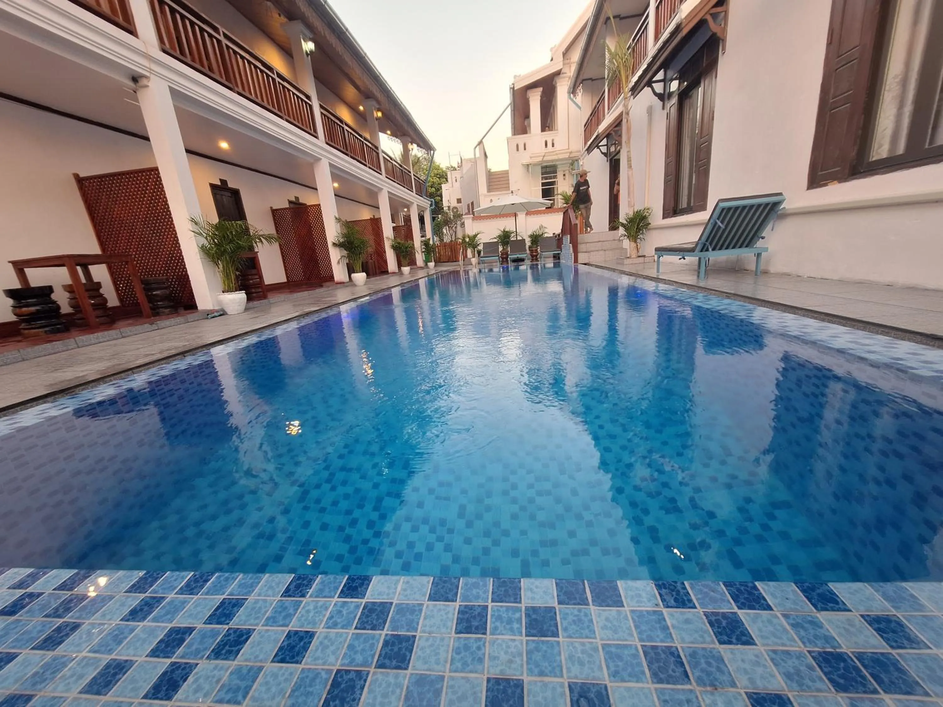 Swimming pool in Luang Prabang Pavilion Hotel & Travel