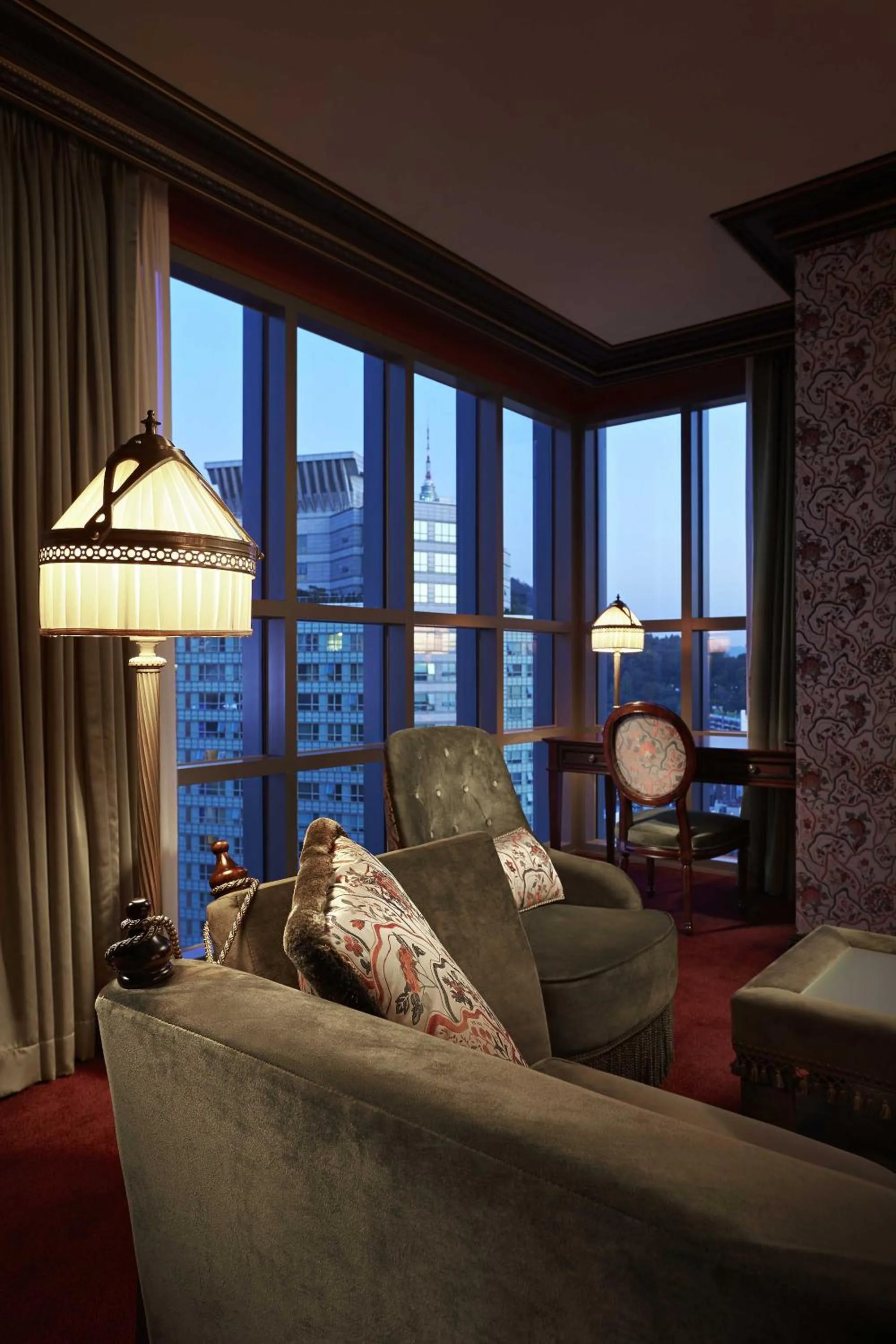 Living room in L'Escape Hotel