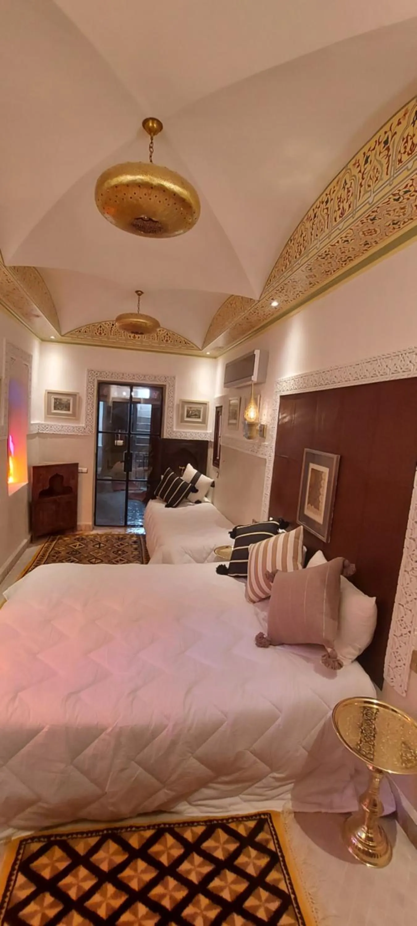Bed in Riad Barroko