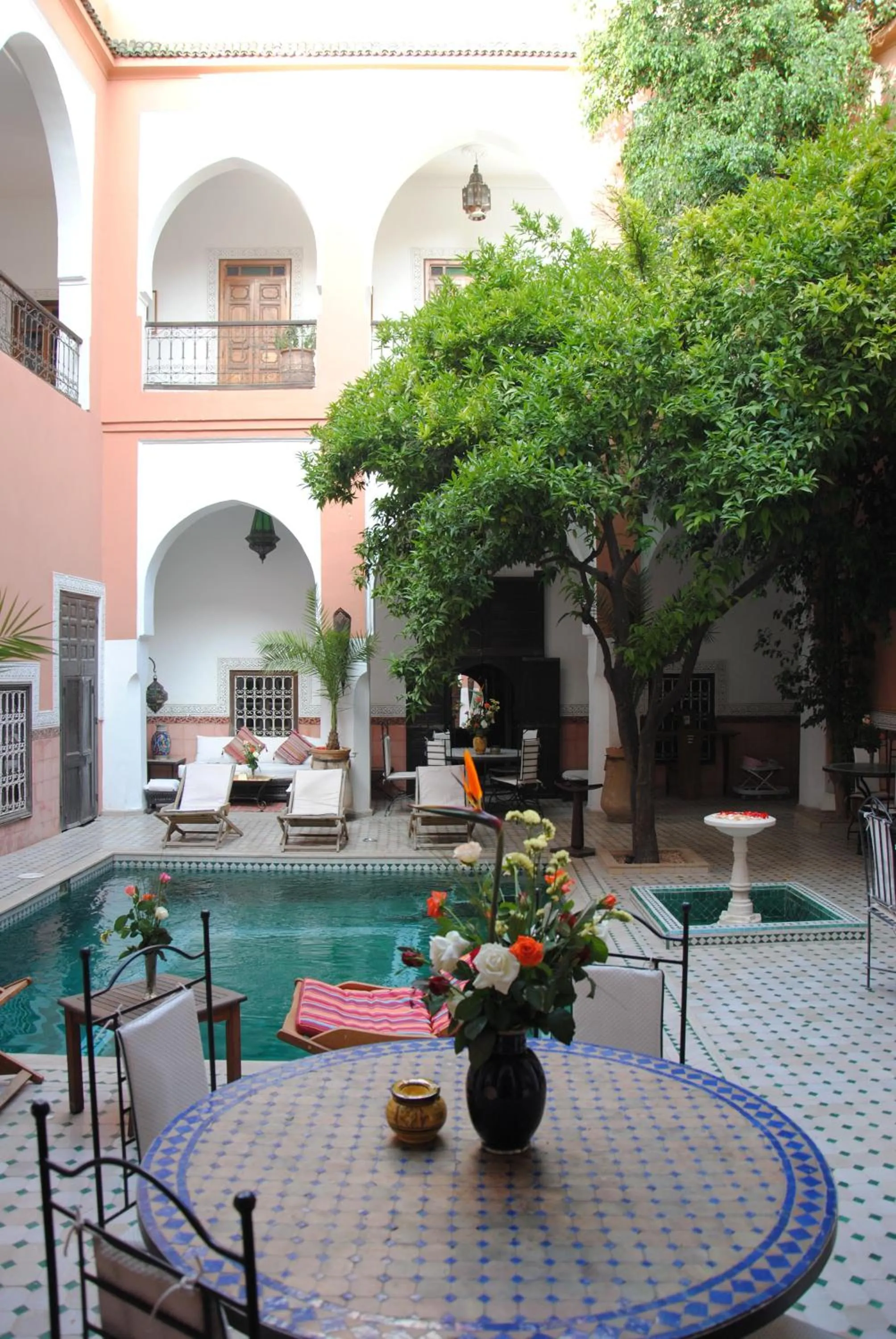 Patio in Riad Barroko