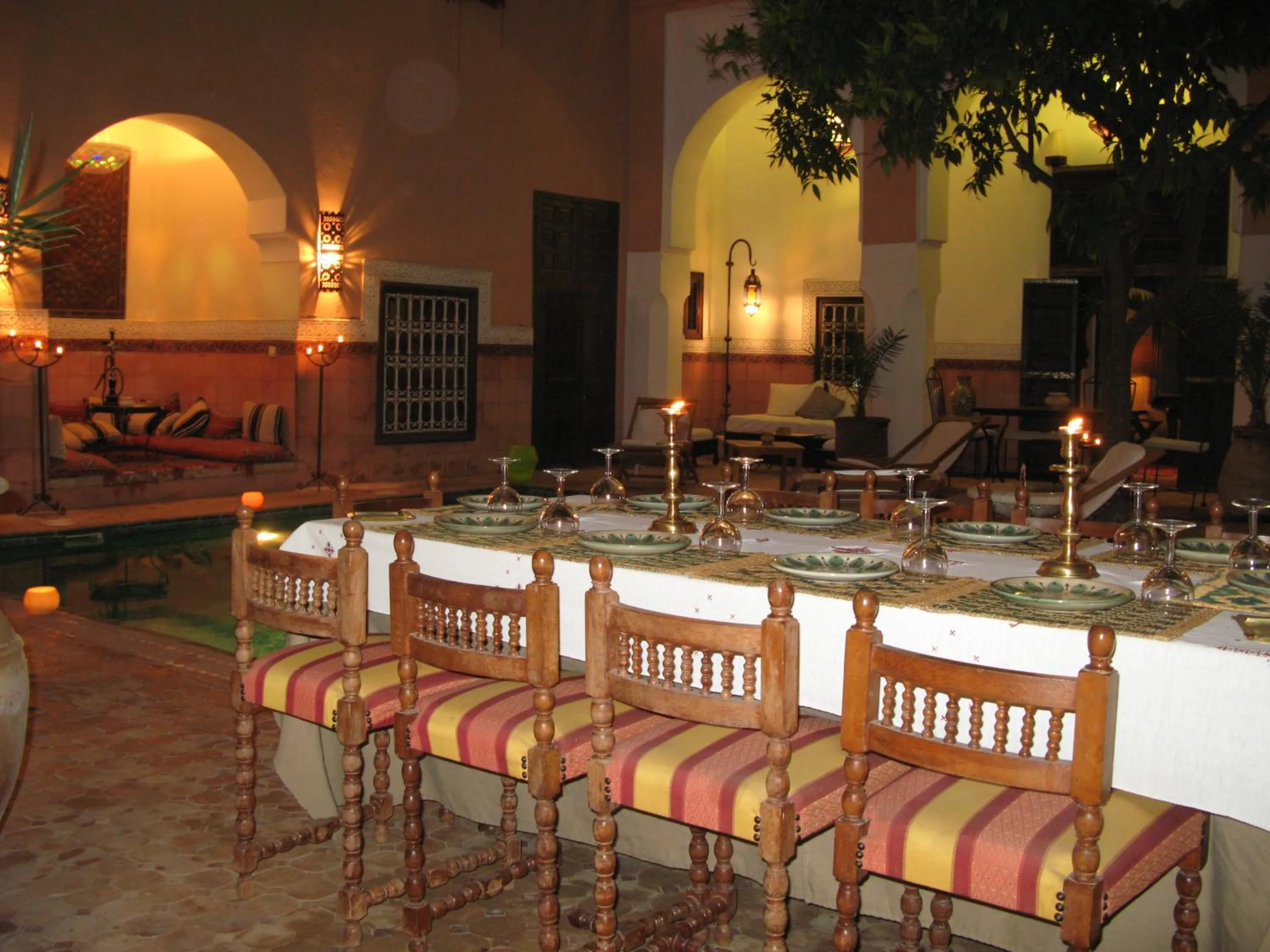 Food and drinks in Riad Barroko