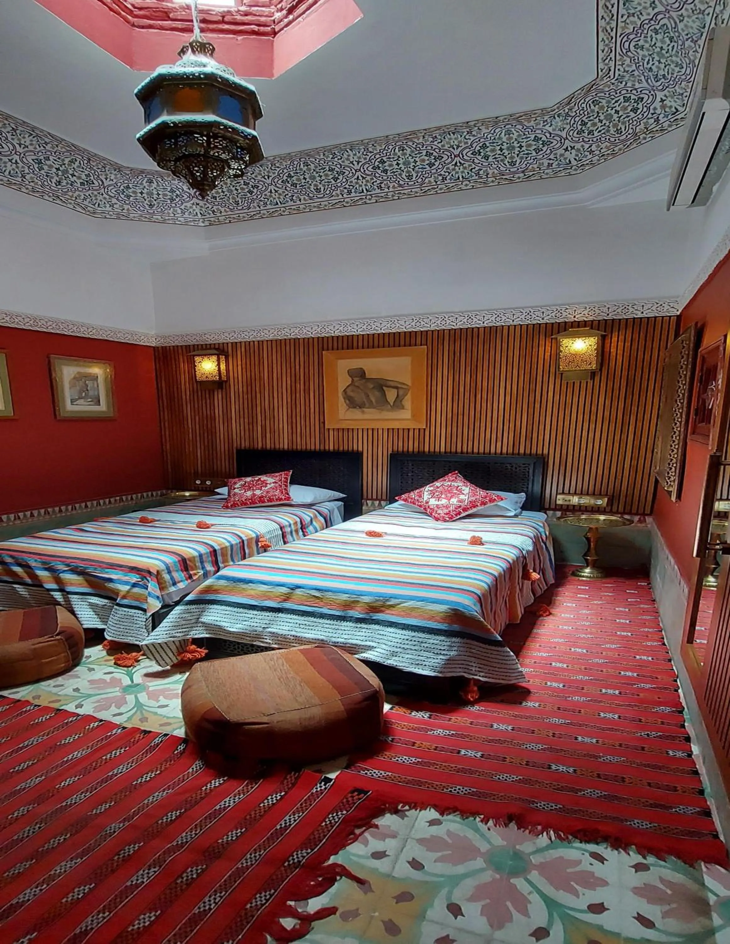 Bed in Riad Barroko