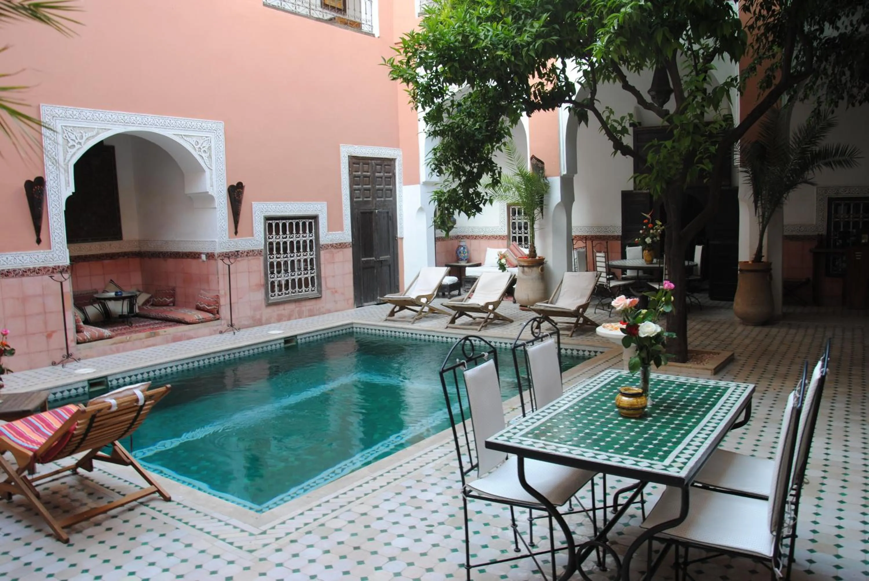 Patio in Riad Barroko