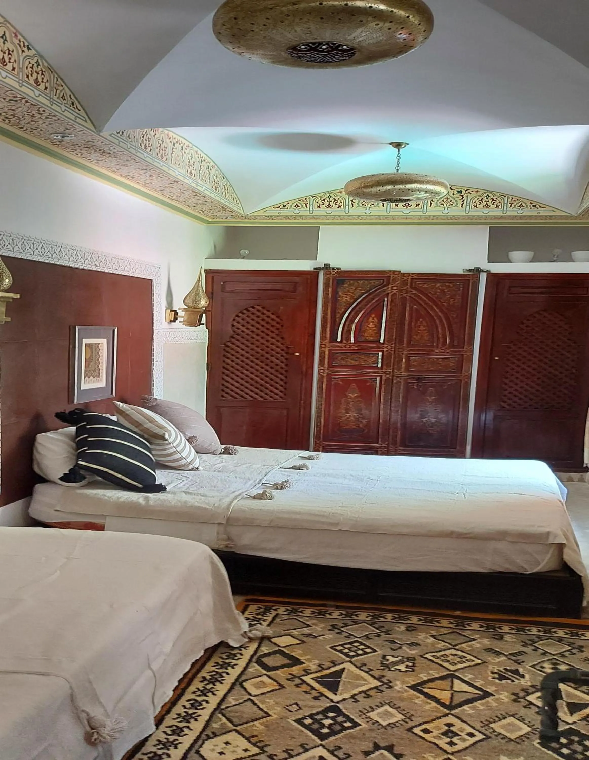 Bed in Riad Barroko