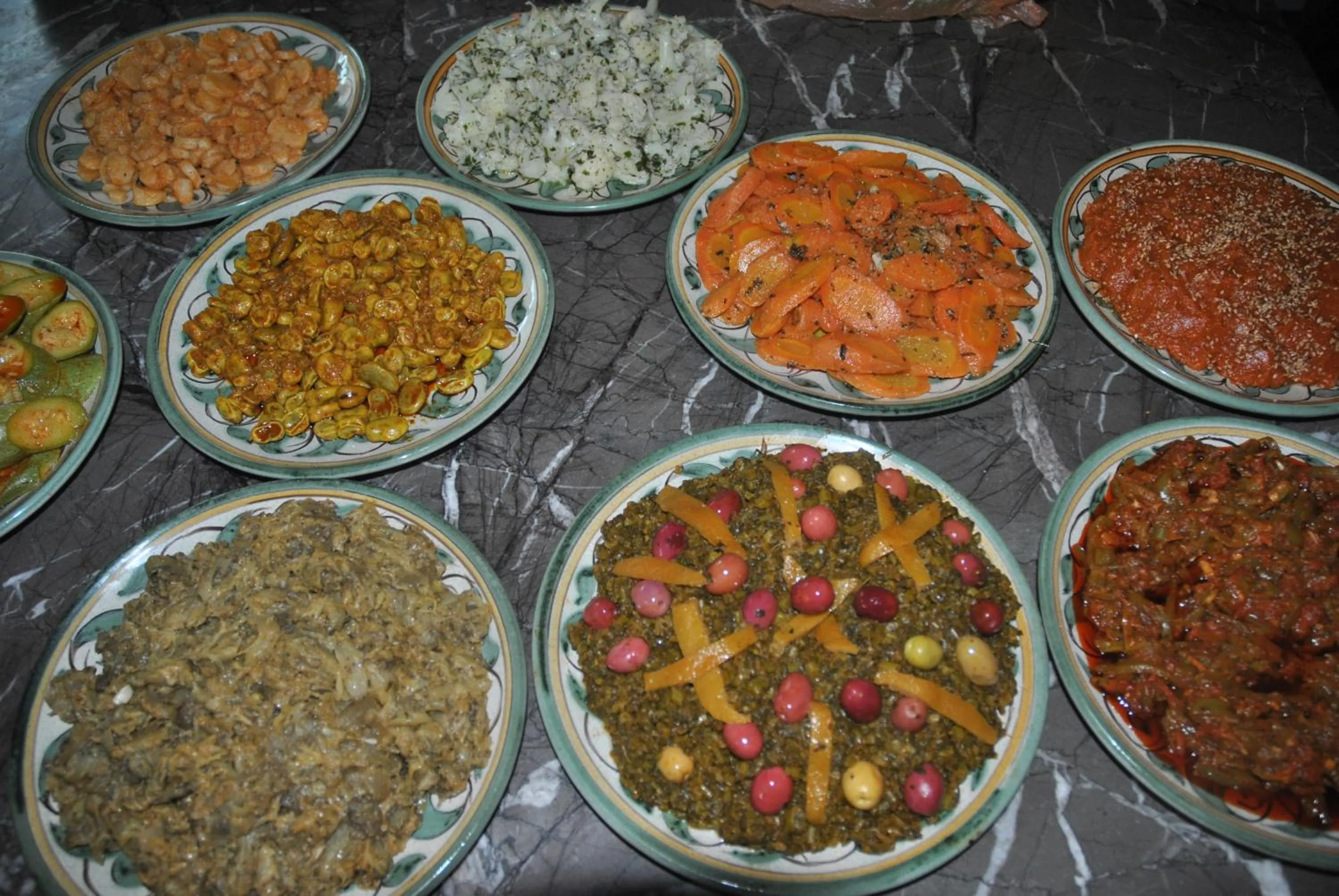 Food close-up in Riad Barroko