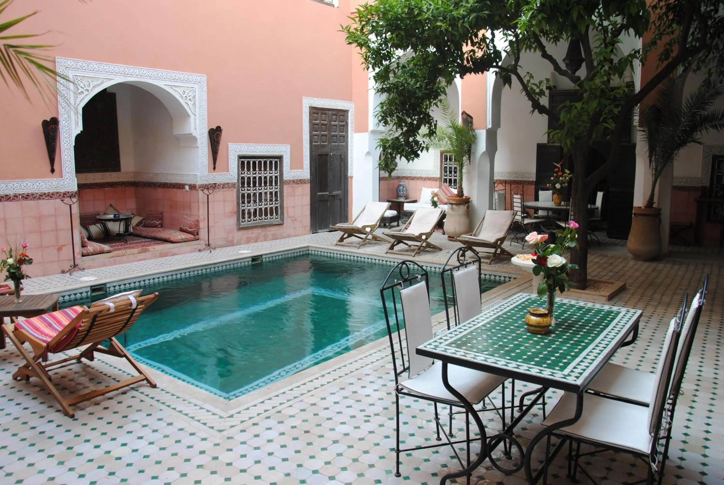 Patio in Riad Barroko