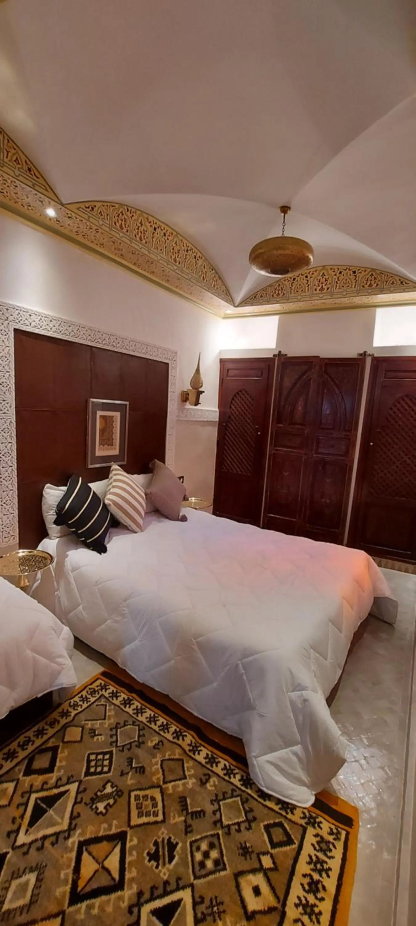 Bed in Riad Barroko