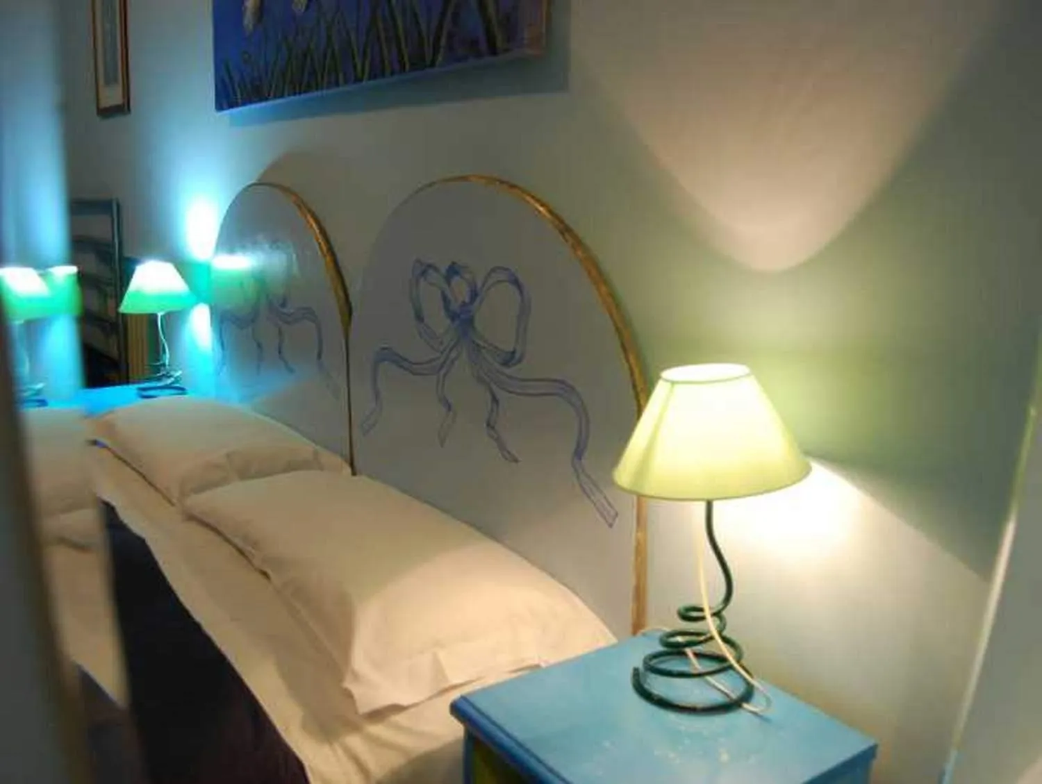 Decorative detail, Bed in Casa Cleo