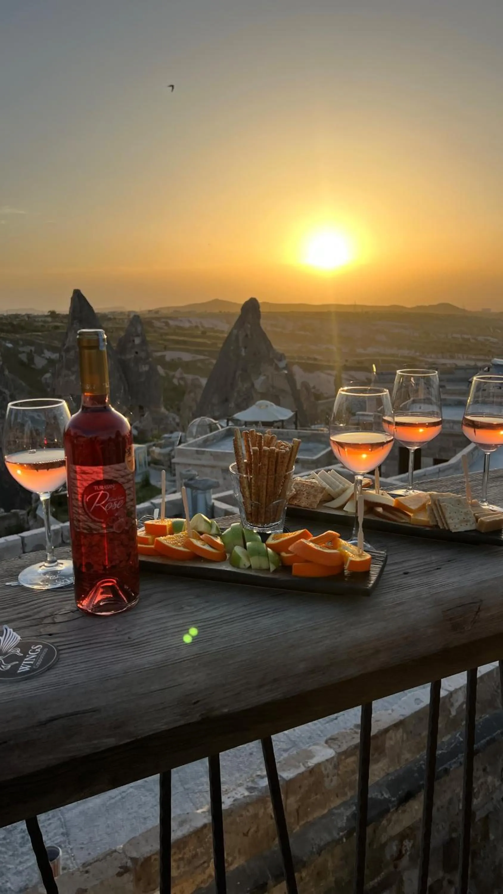 Sunset in Wings Cappadocia