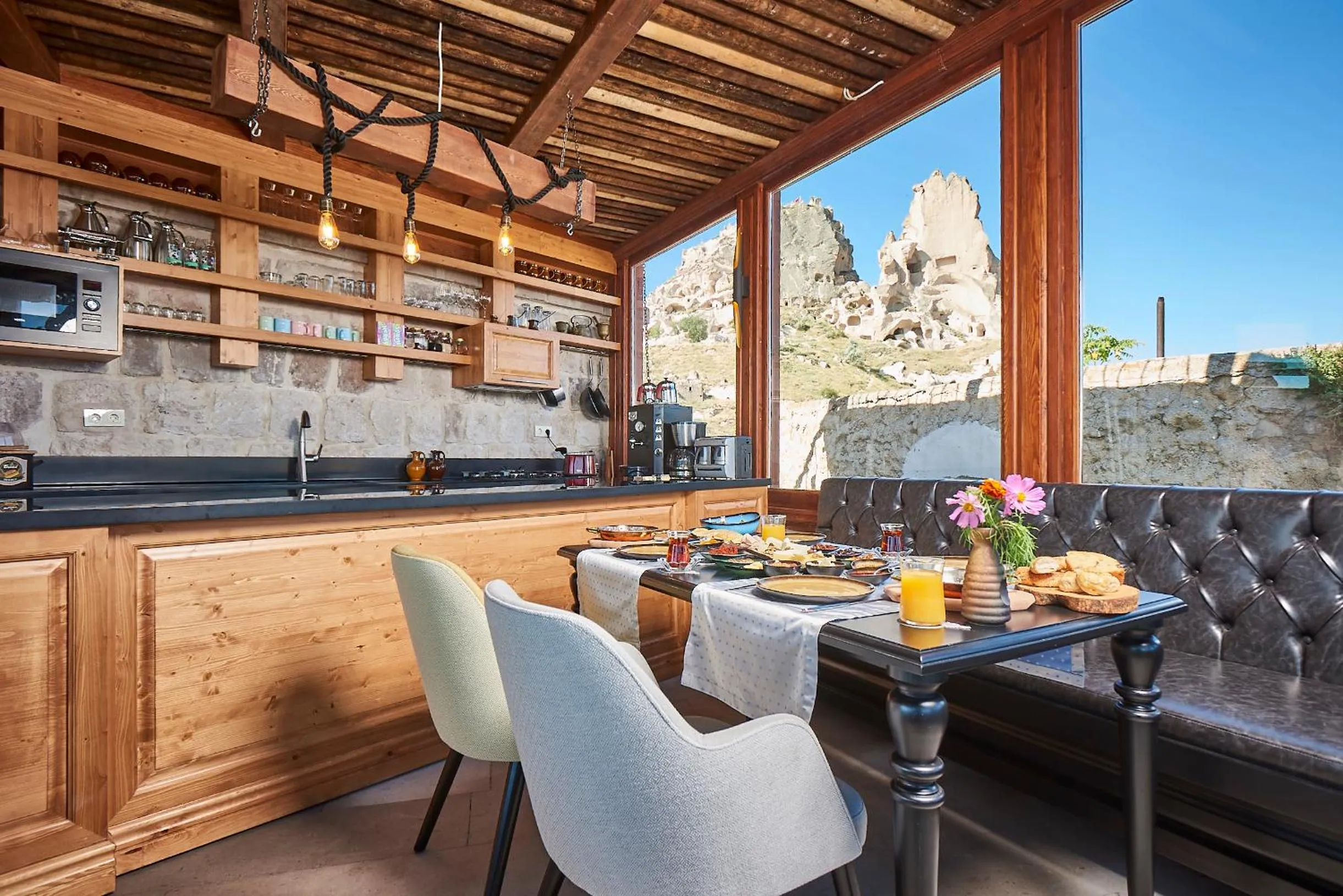 Dining area in Wings Cappadocia