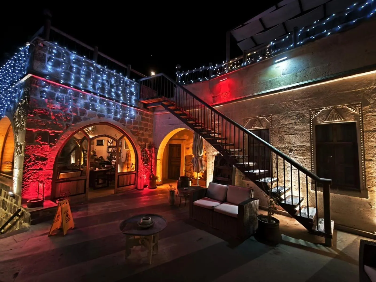 Seating area in Wings Cappadocia