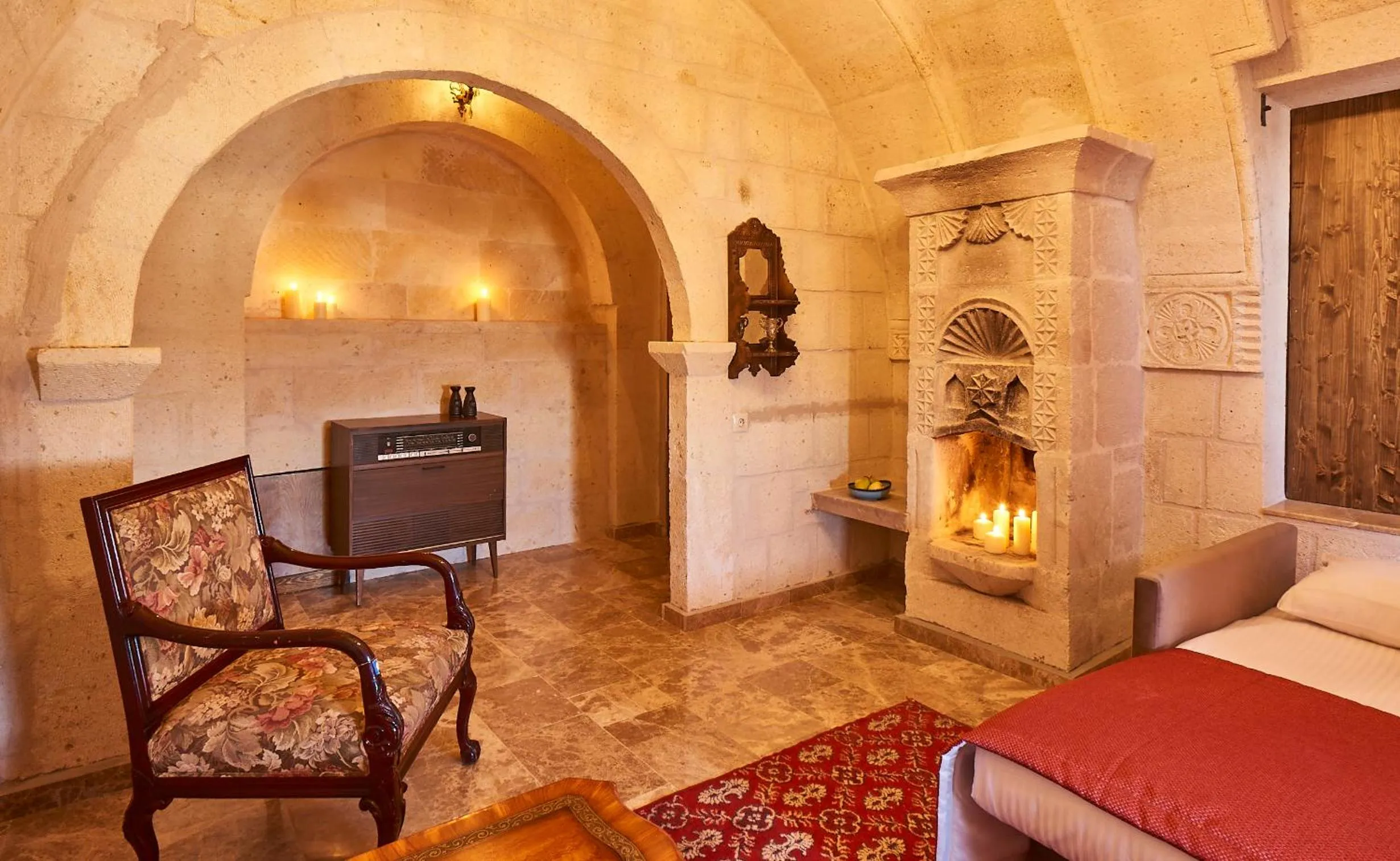 Living room, Bed in Wings Cappadocia