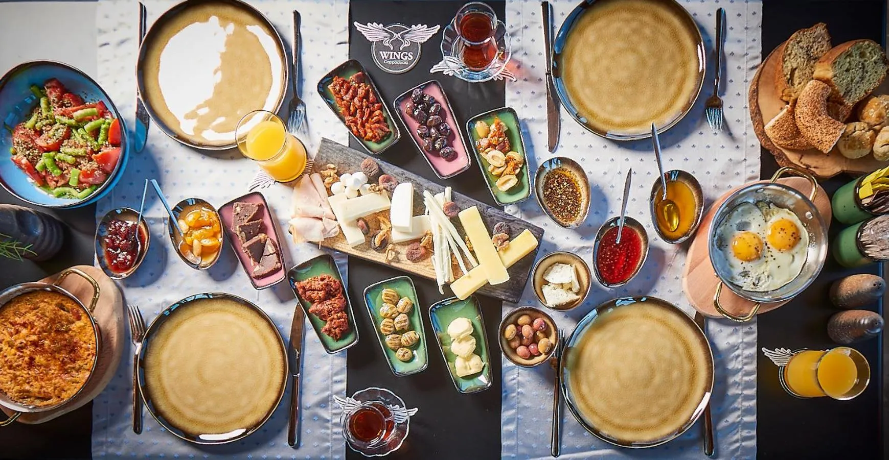 Breakfast in Wings Cappadocia