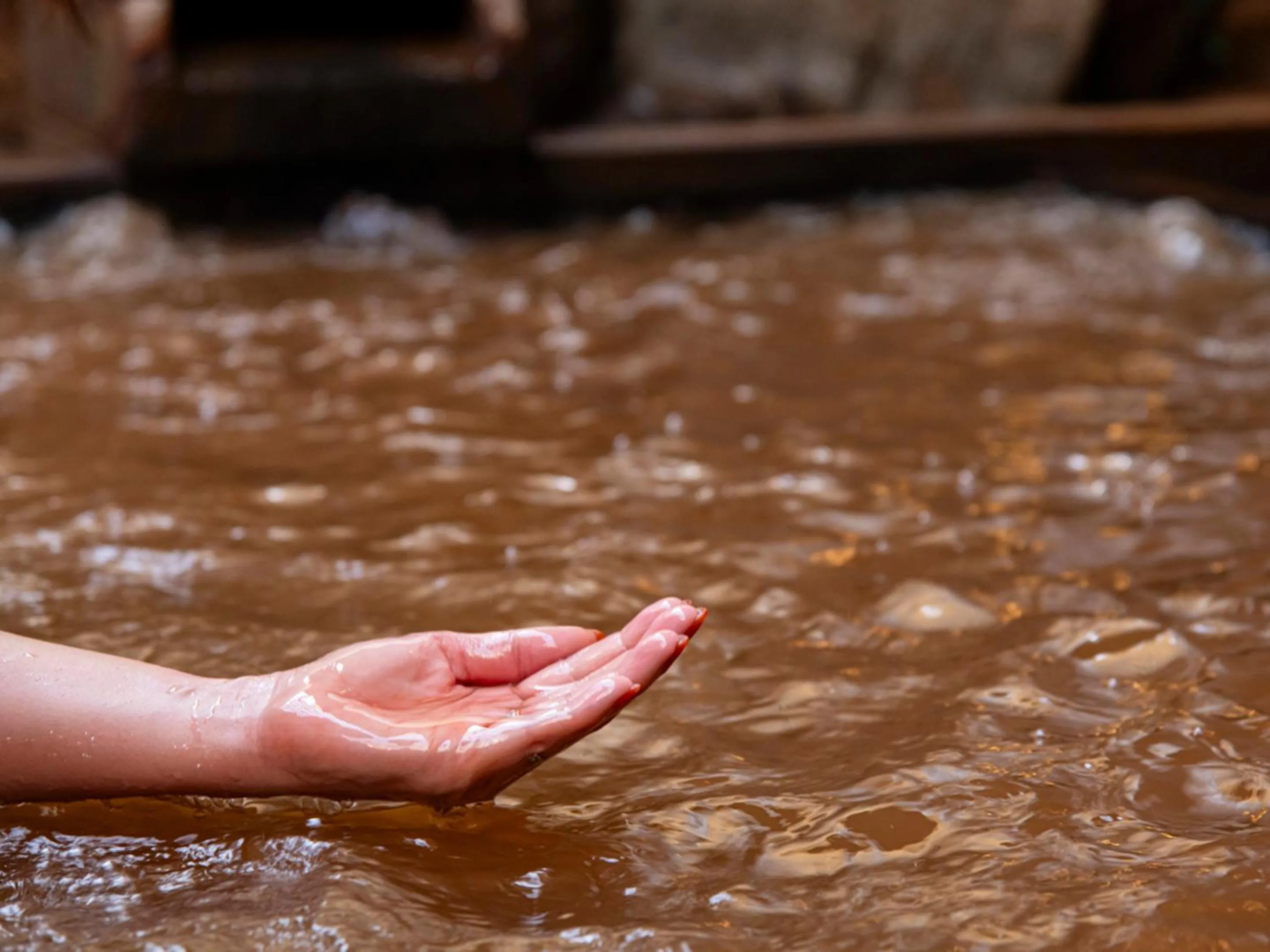 Hot Spring Bath in Arima Onsen Koki