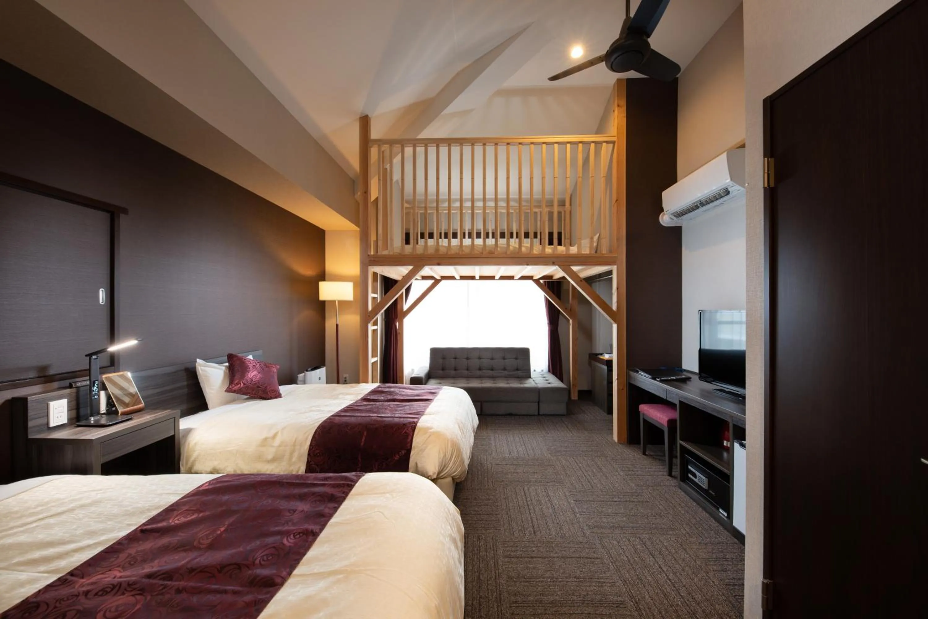 Photo of the whole room, Bed in Arima Onsen Koki