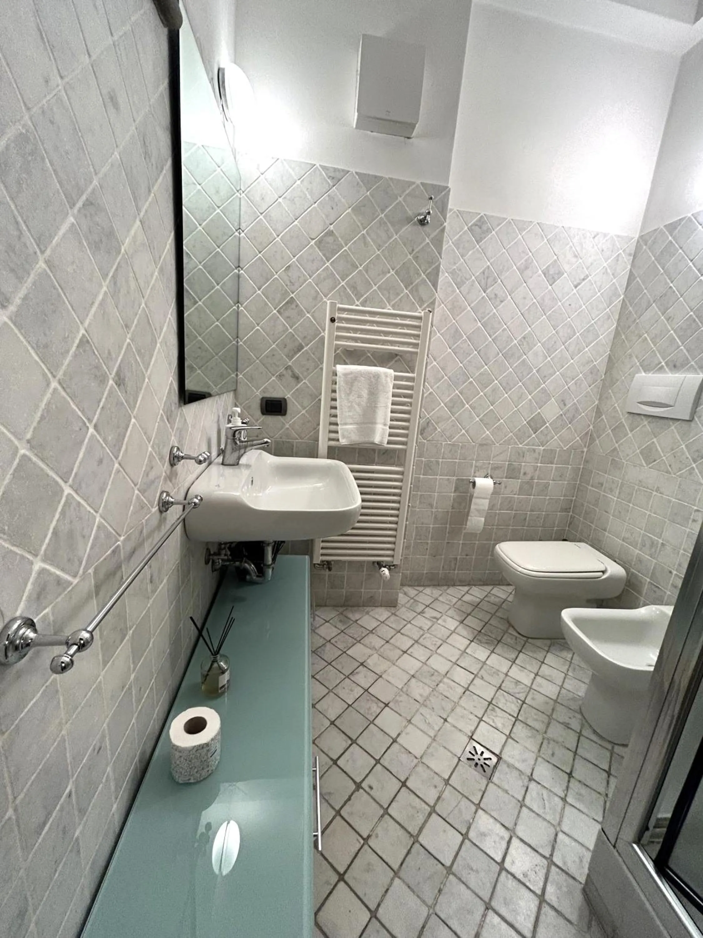 Bathroom in La Corte Del Re Suite & Rooms Arezzo