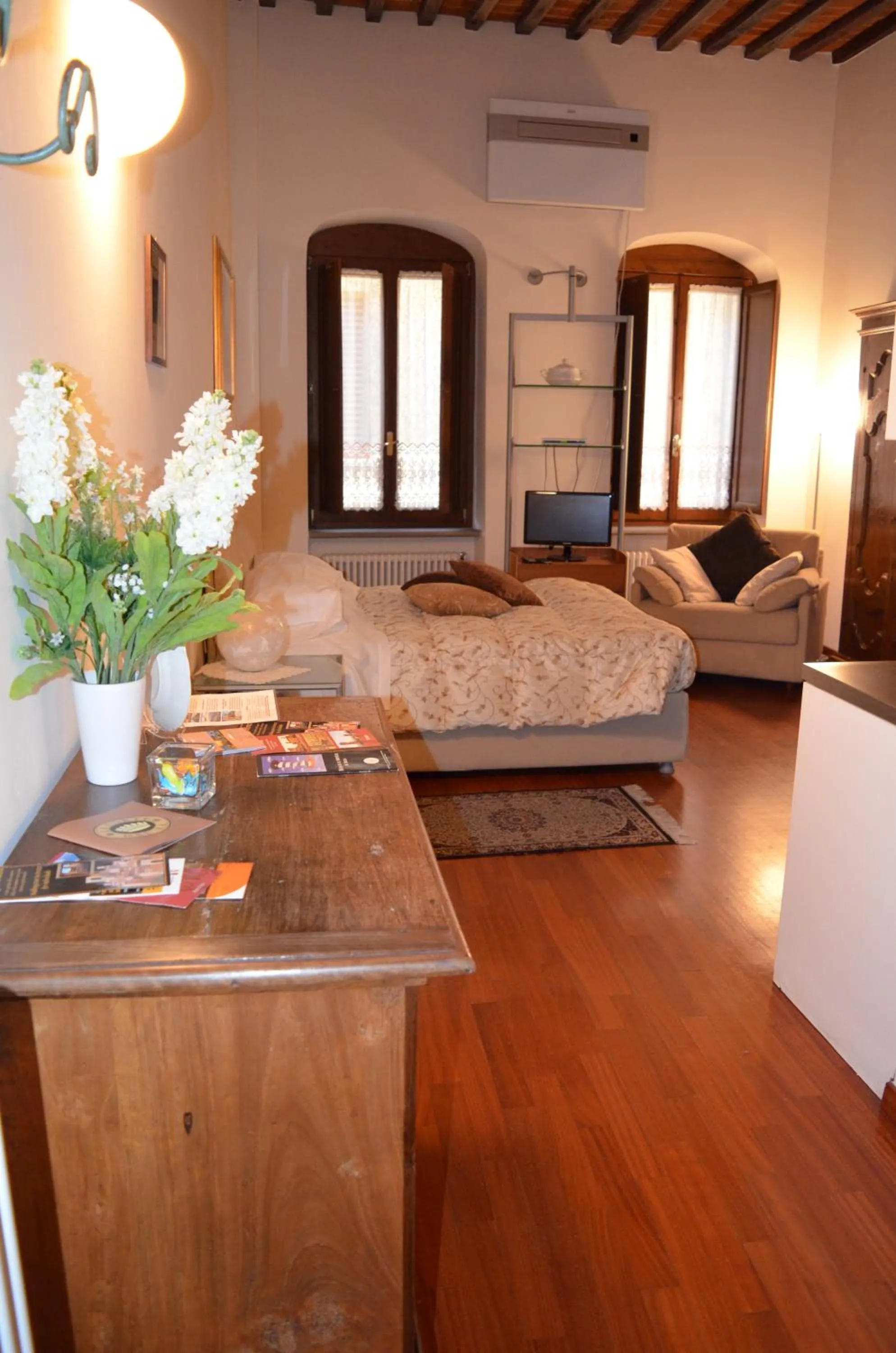 Living room in La Corte Del Re Suite & Rooms Arezzo