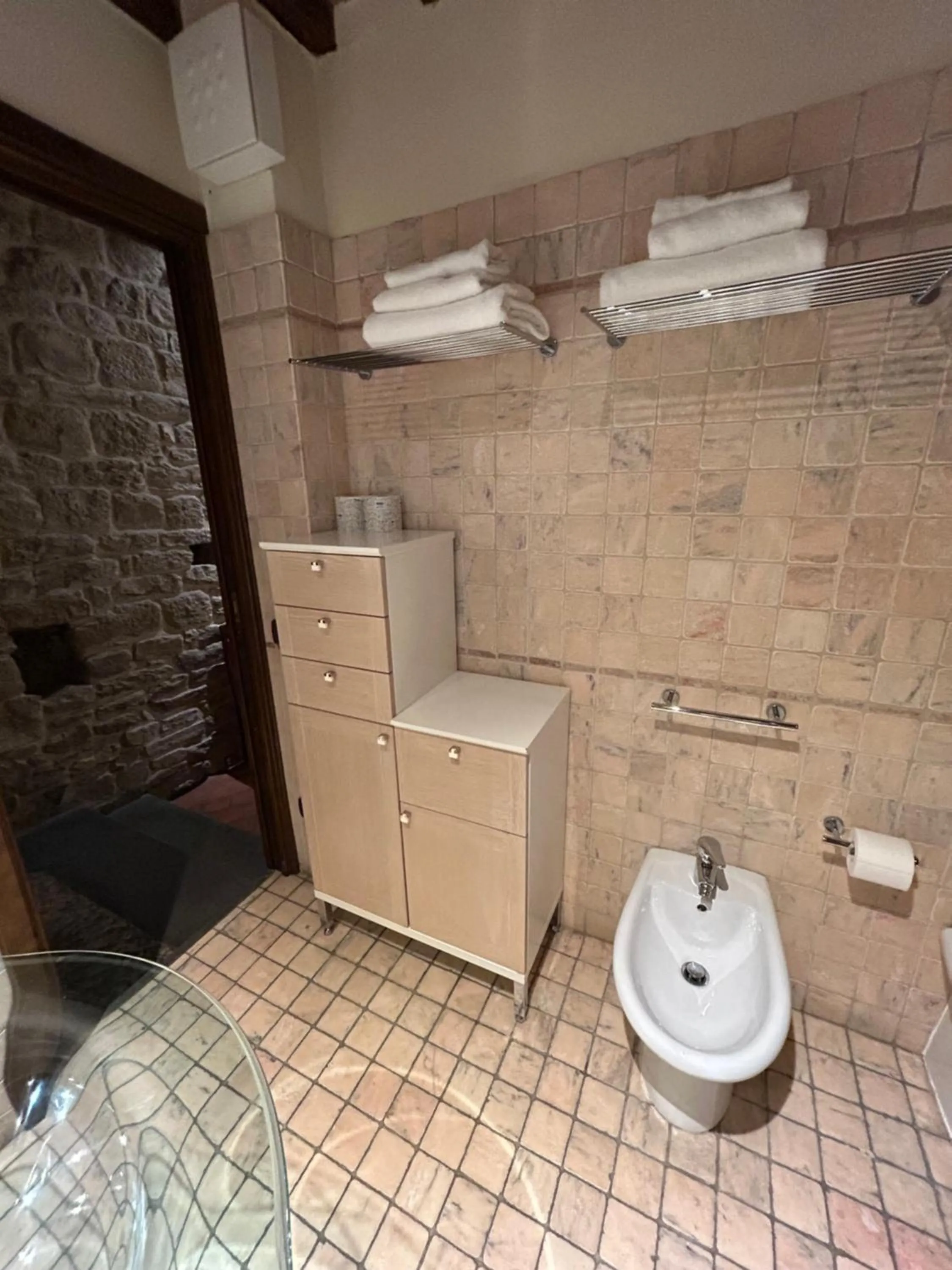 Bathroom in La Corte Del Re Suite & Rooms Arezzo