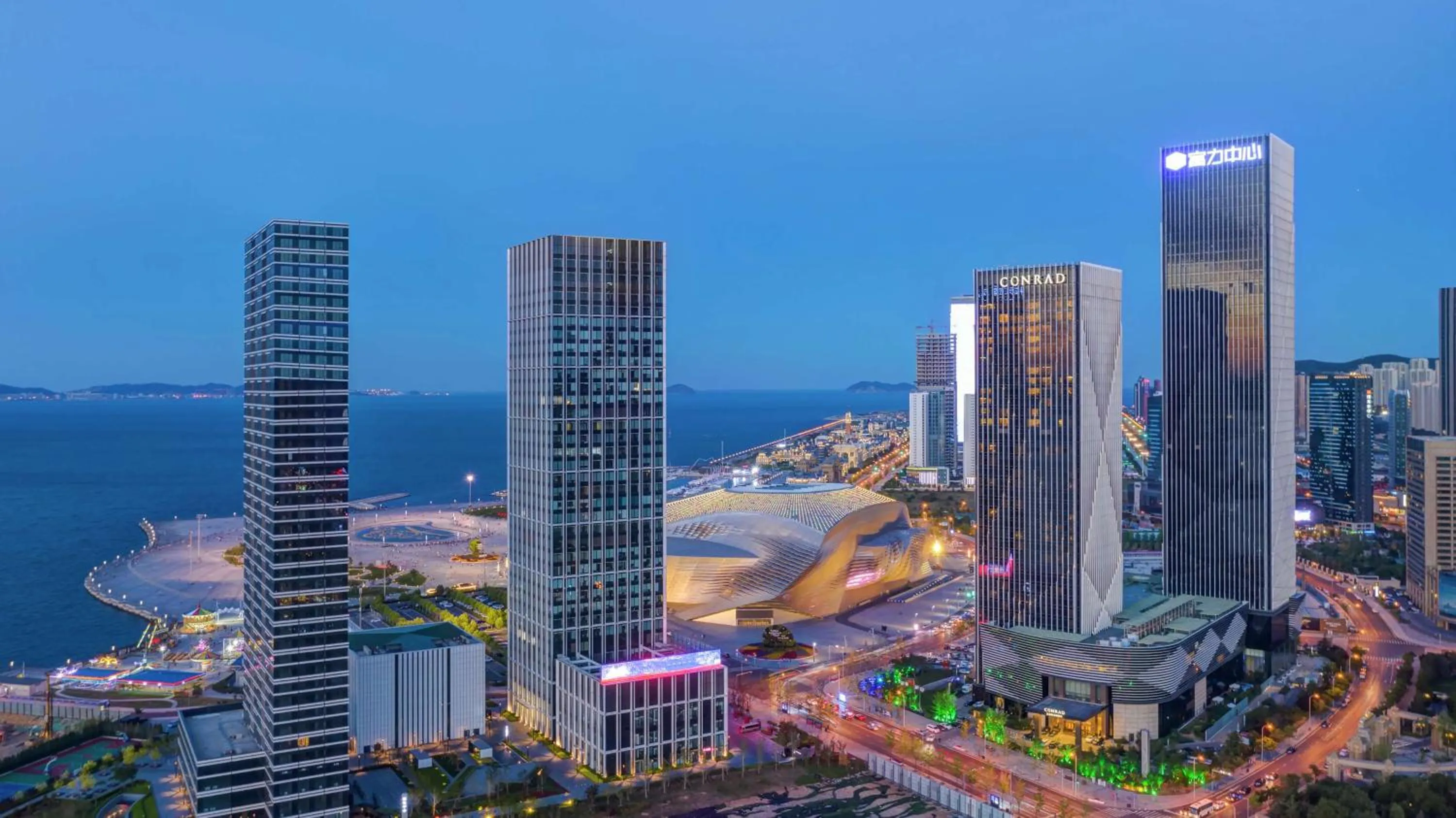 Property building in Conrad Dalian