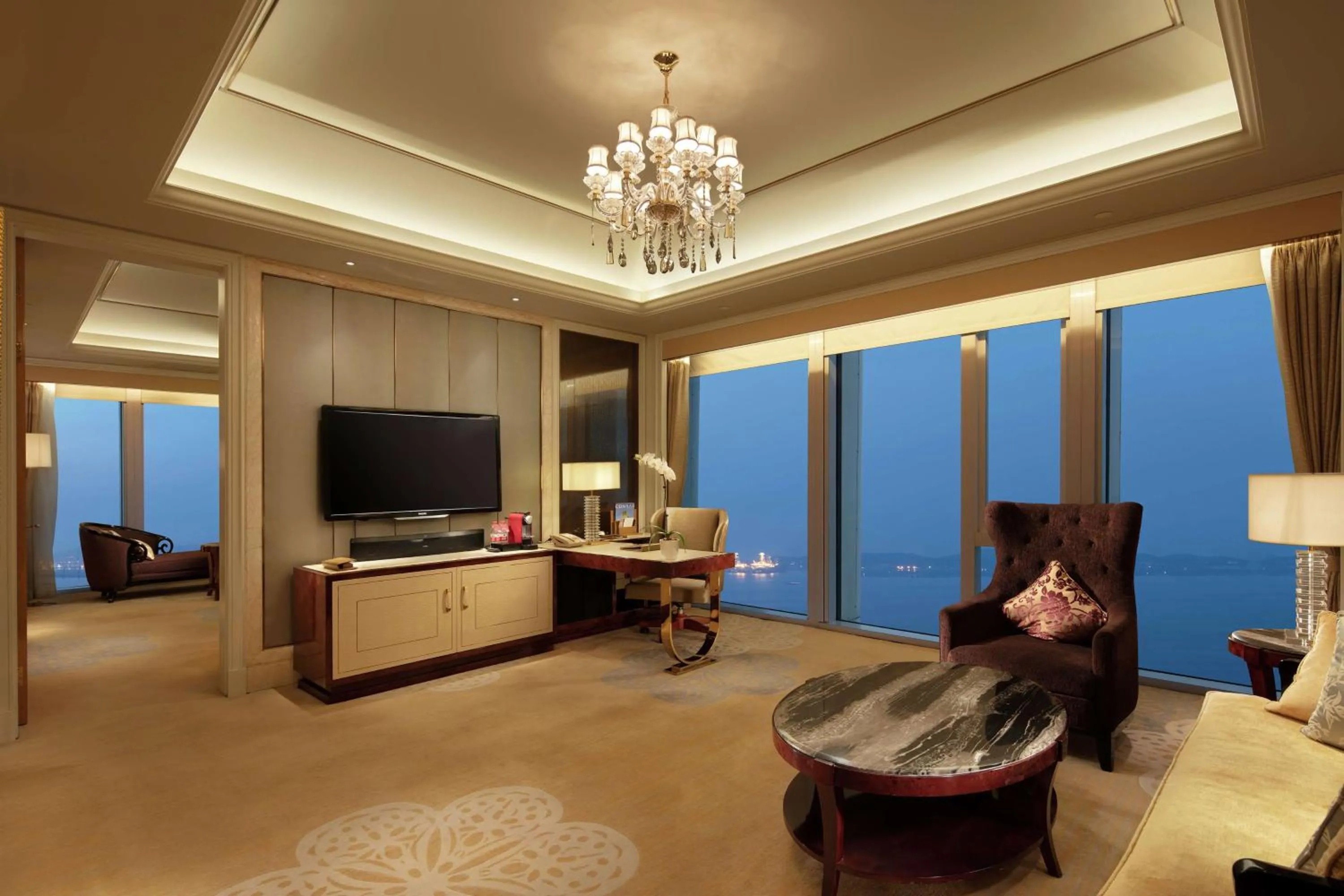 Bedroom in Conrad Dalian