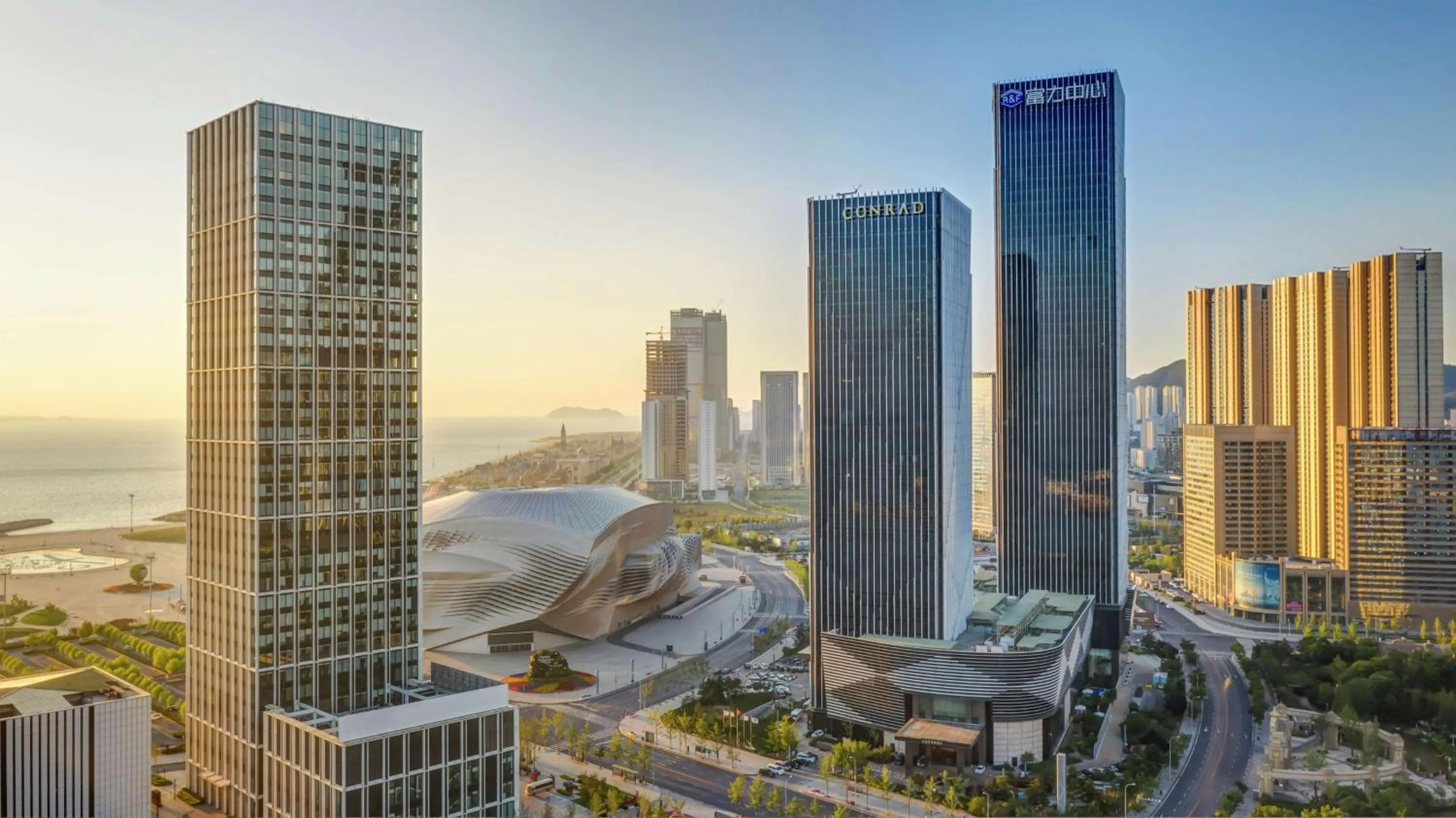 Property building in Conrad Dalian