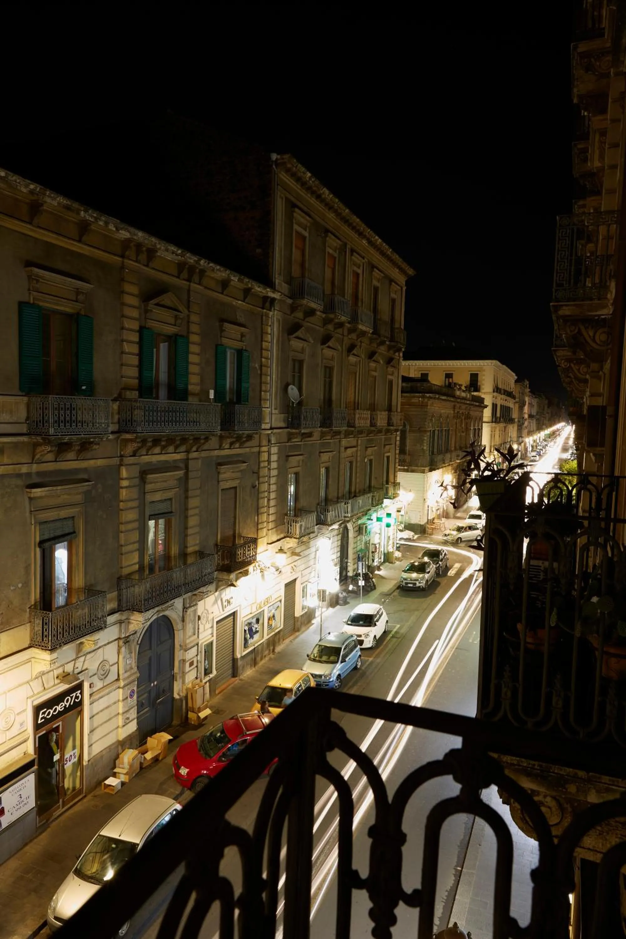 Street view in Corte dei medici - Palace