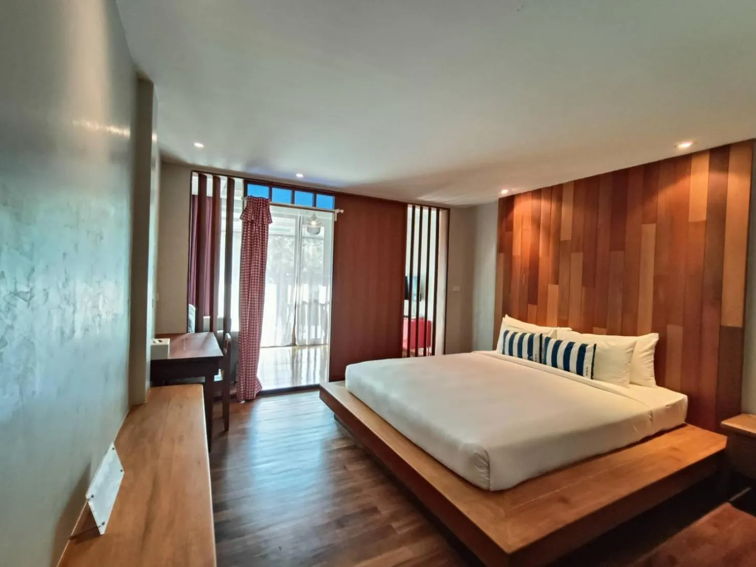 Bed in The Oia Pai Resort