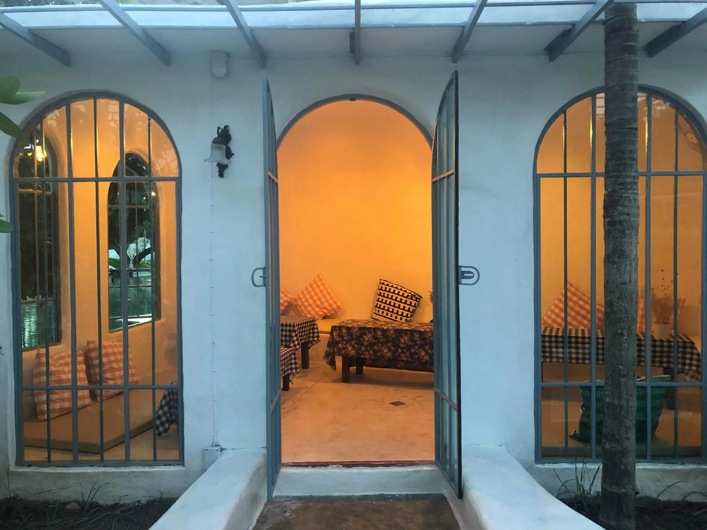 Living room in The Oia Pai Resort