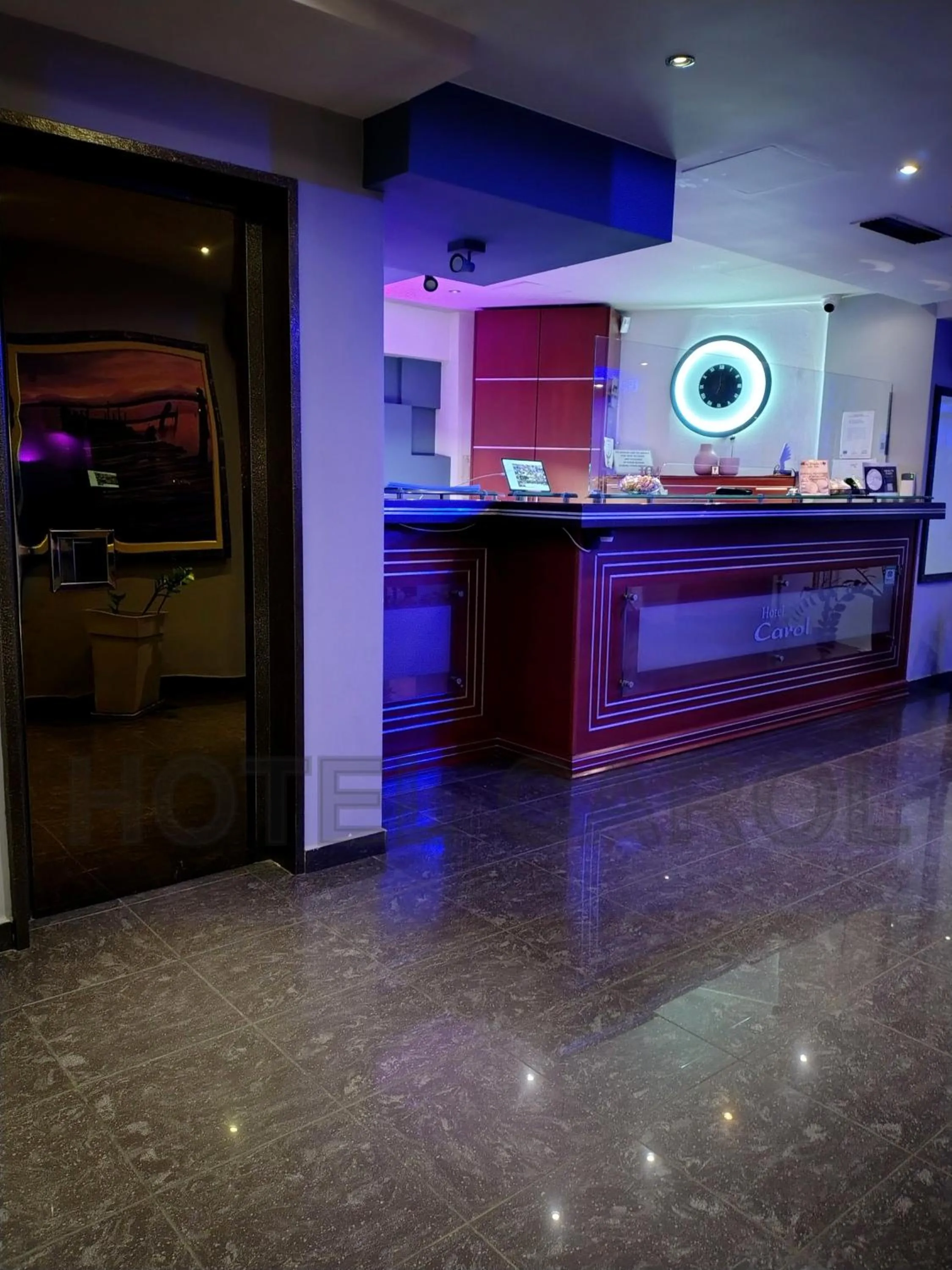 Lobby or reception in Carol Hotel