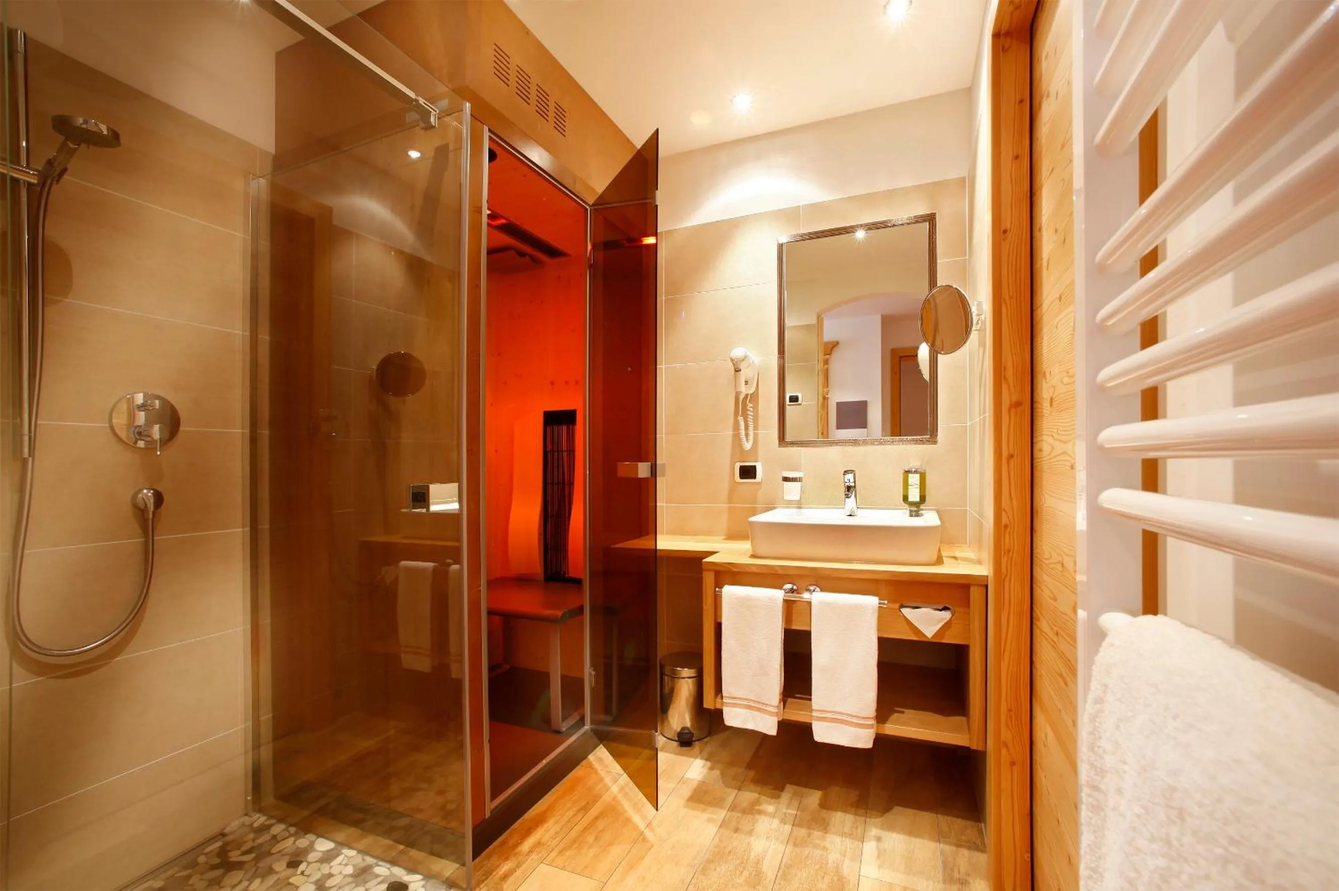 Sauna in Hotel Edda