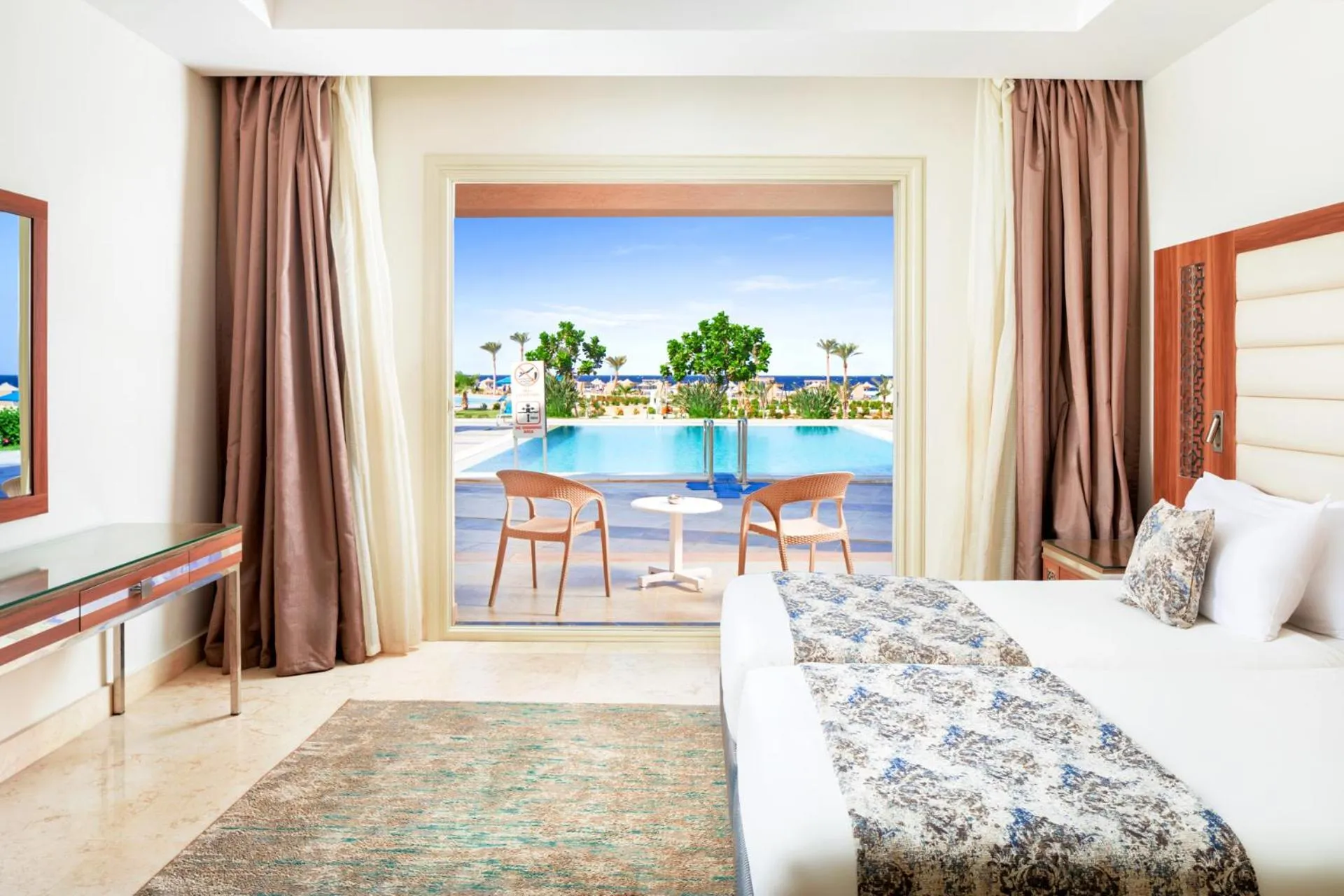 Bed in Pickalbatros Sea World Resort - Marsa Alam