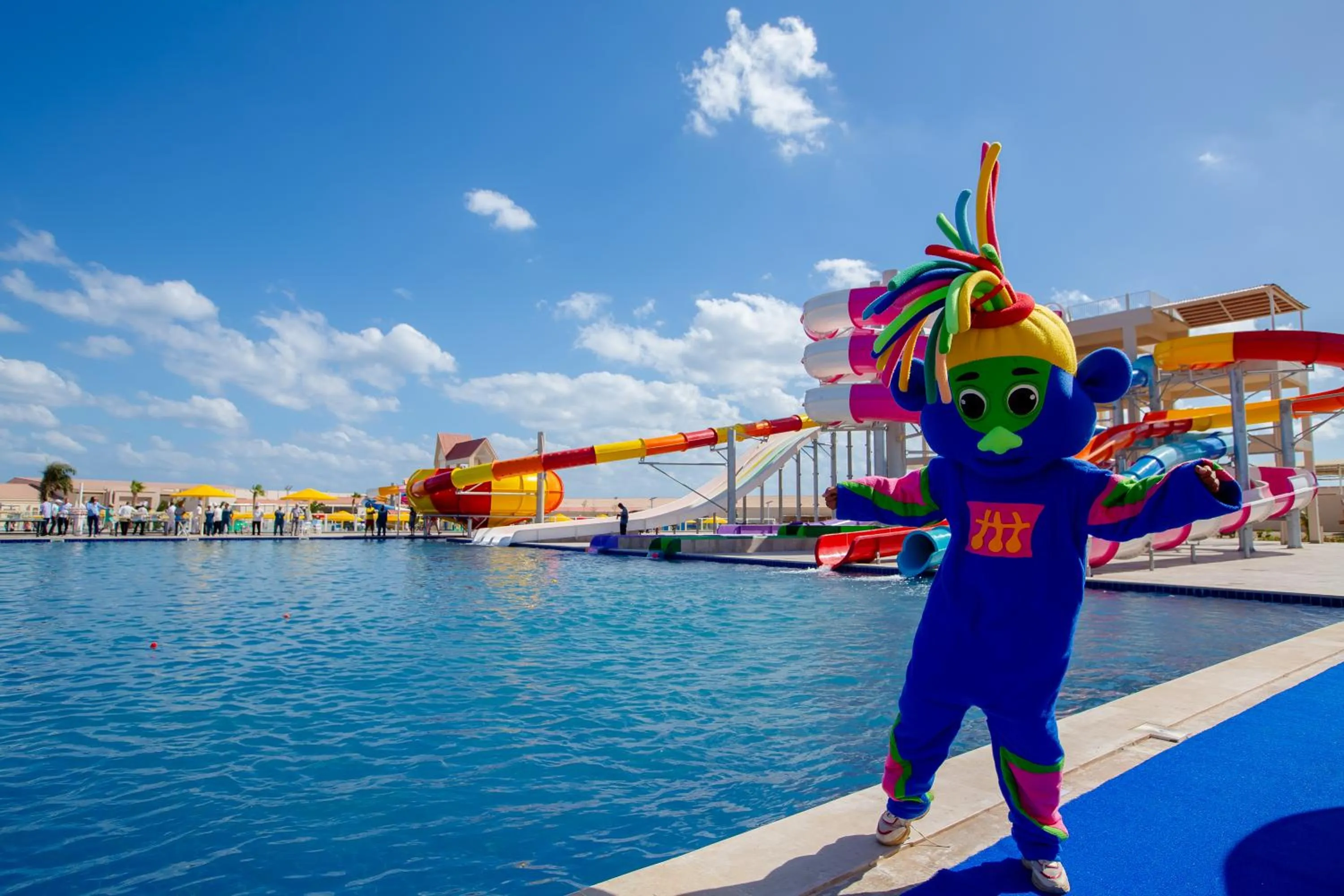 Aqua park in Pickalbatros Sea World Resort - Marsa Alam