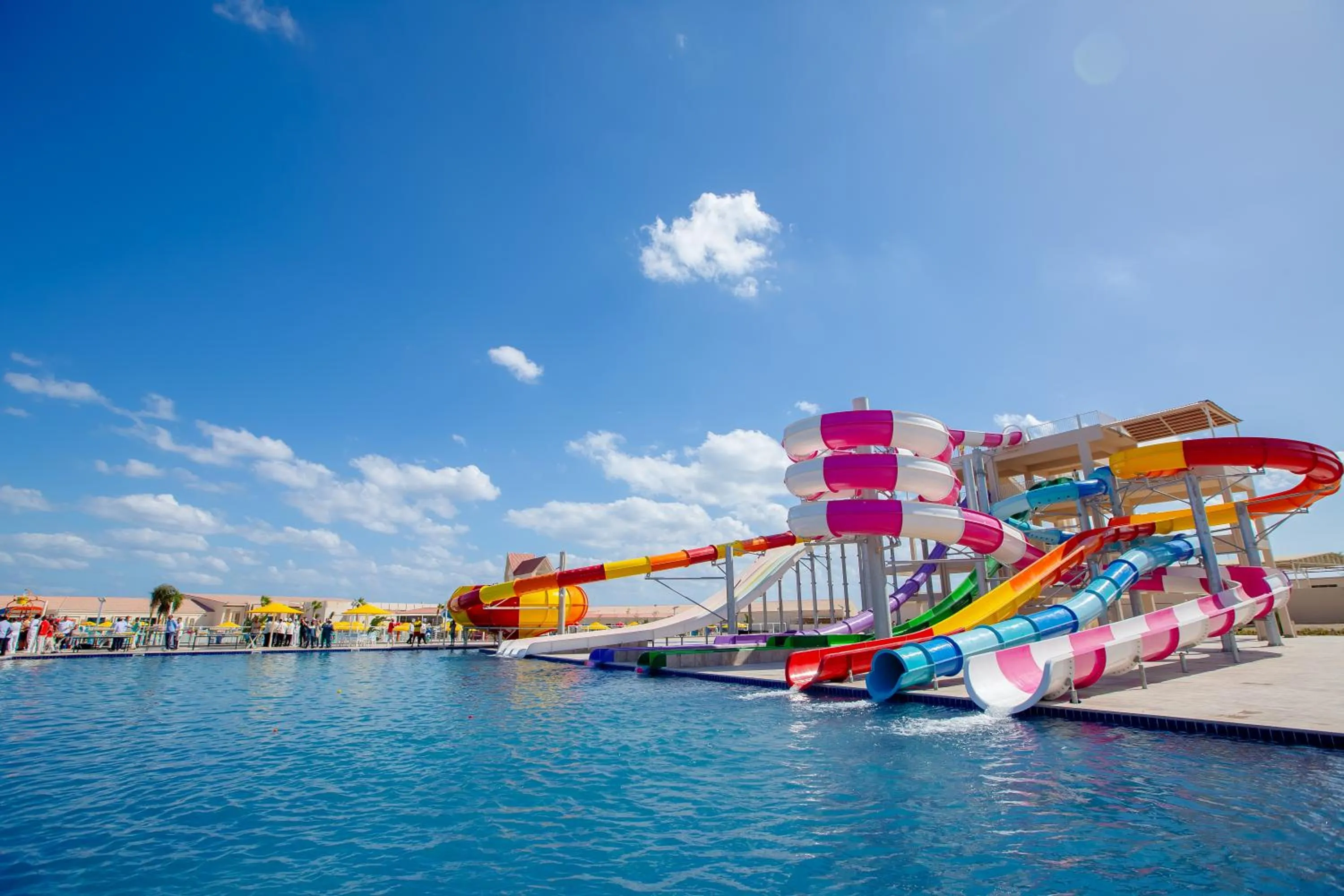 Aqua park in Pickalbatros Sea World Resort - Marsa Alam