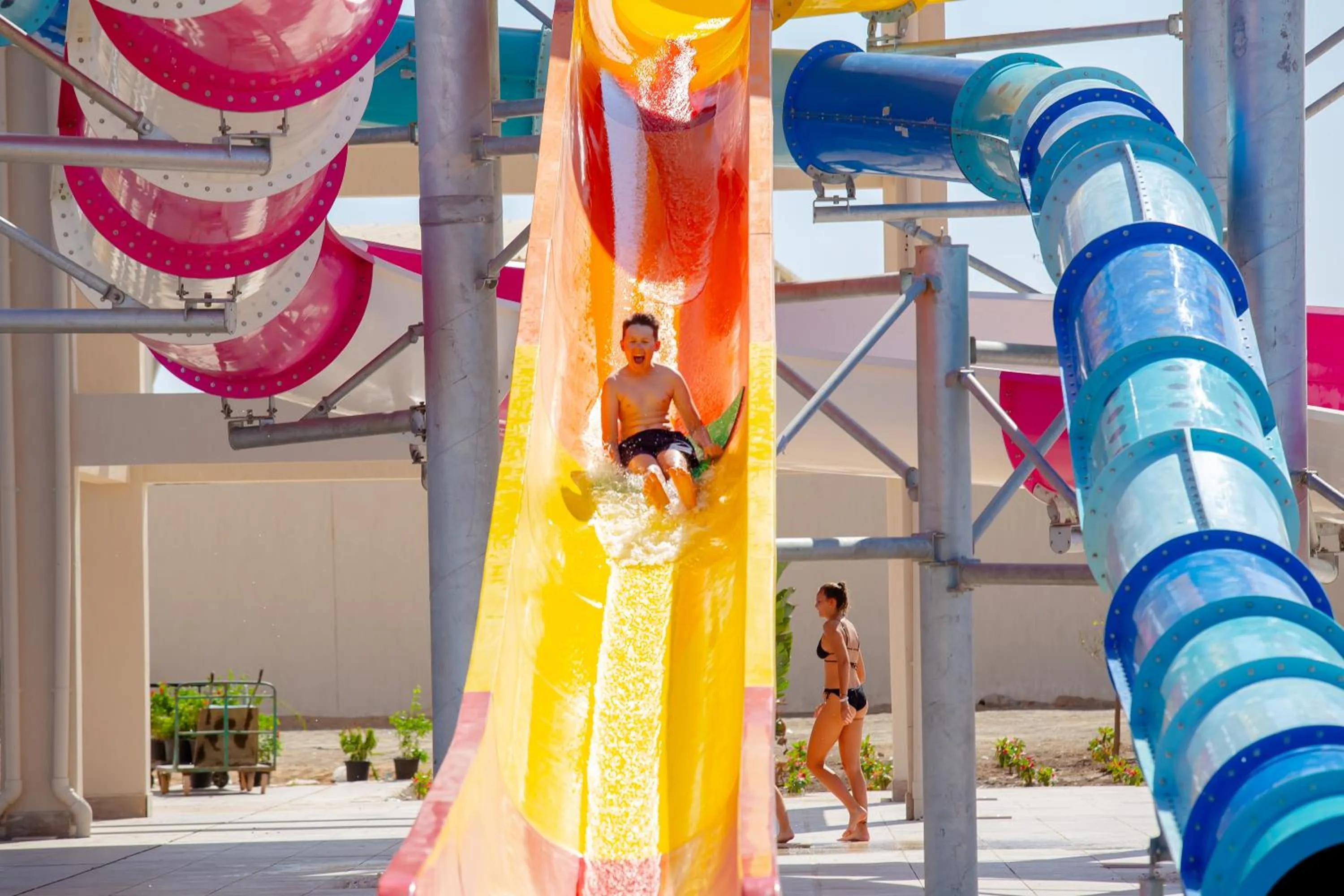 Aqua park in Pickalbatros Sea World Resort - Marsa Alam