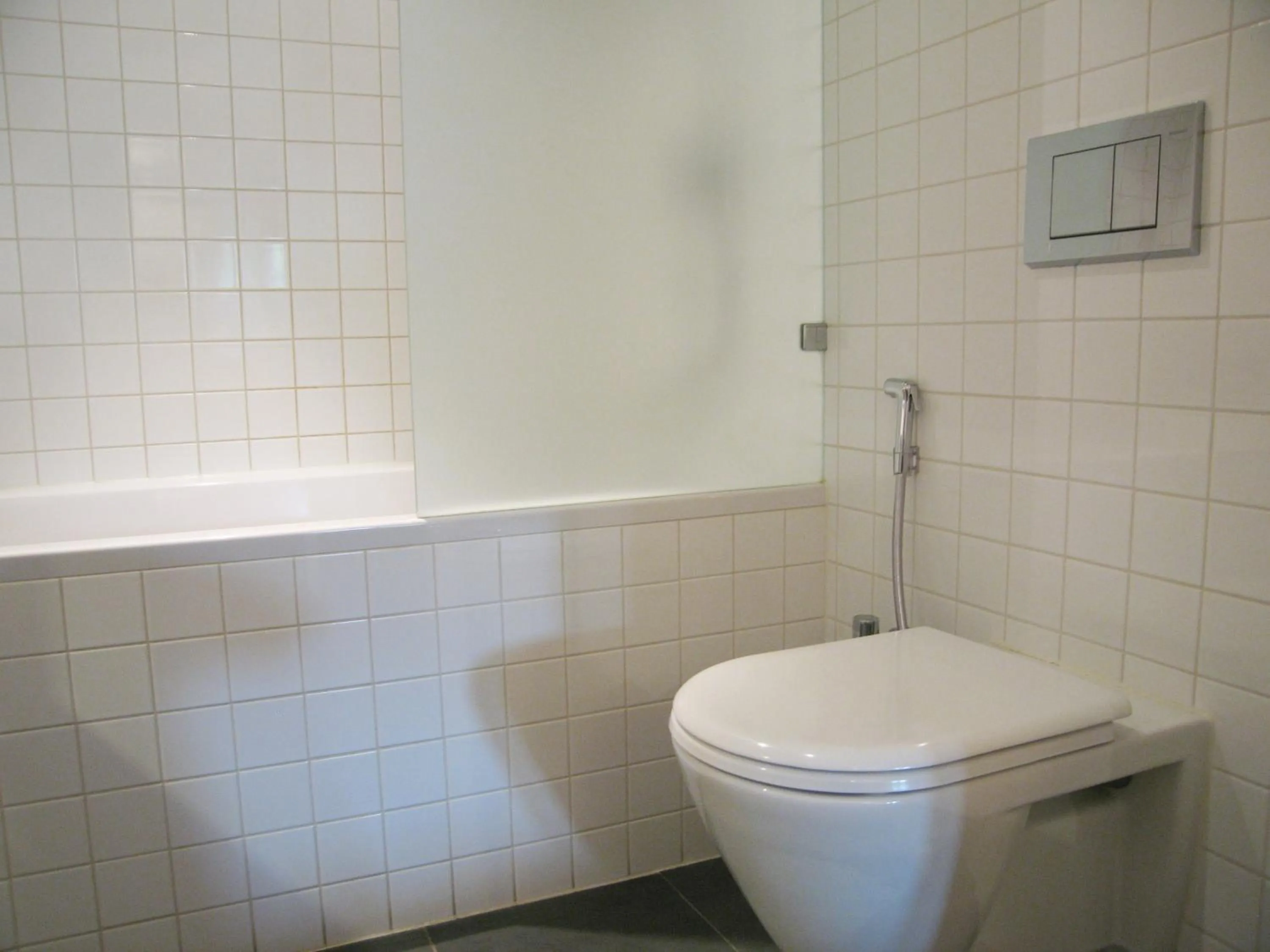 Toilet in Amsterdam Canal Guest Apartment